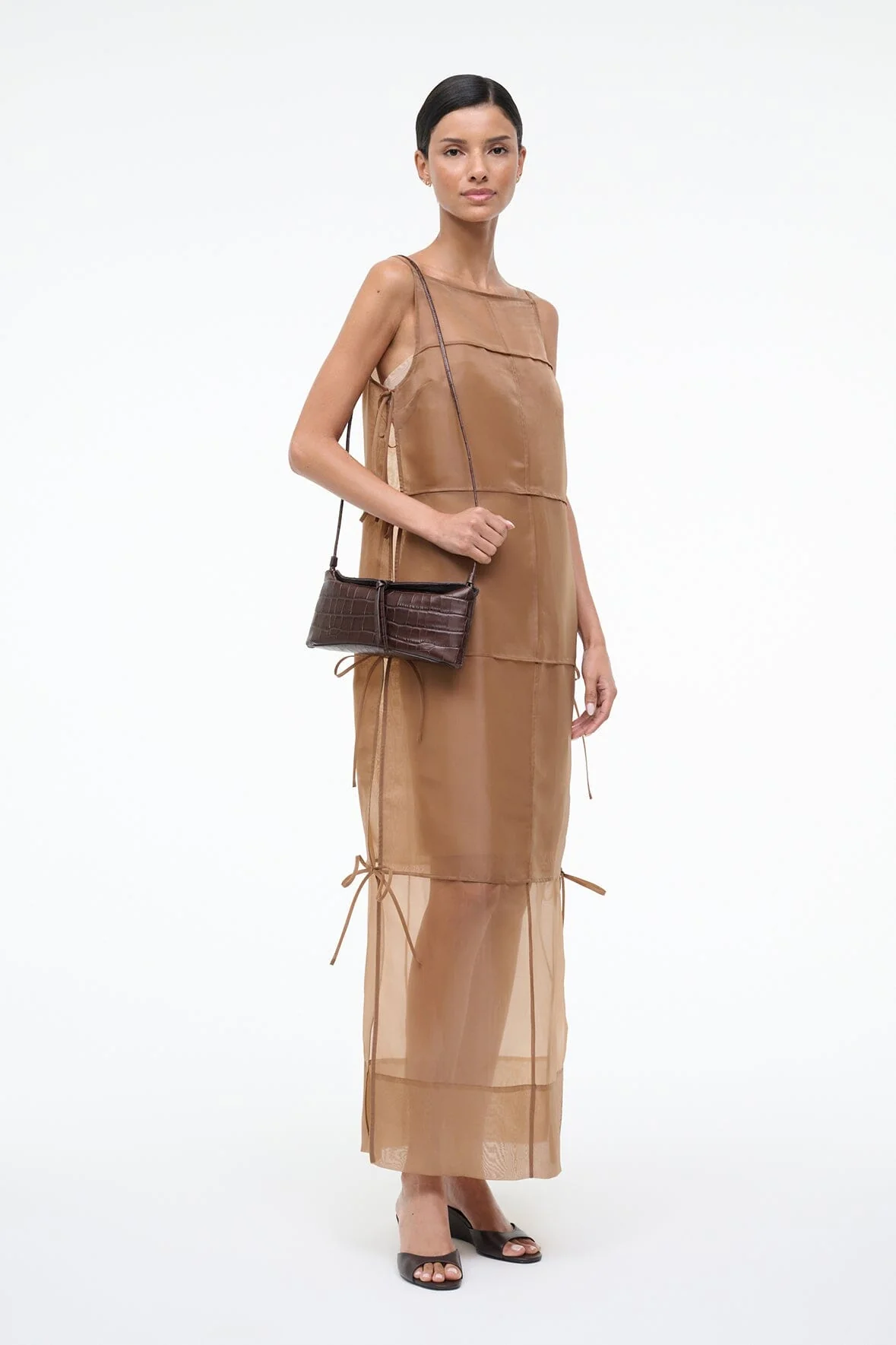 EVE CLUTCH | ESPRESSO CROCO - Image 4