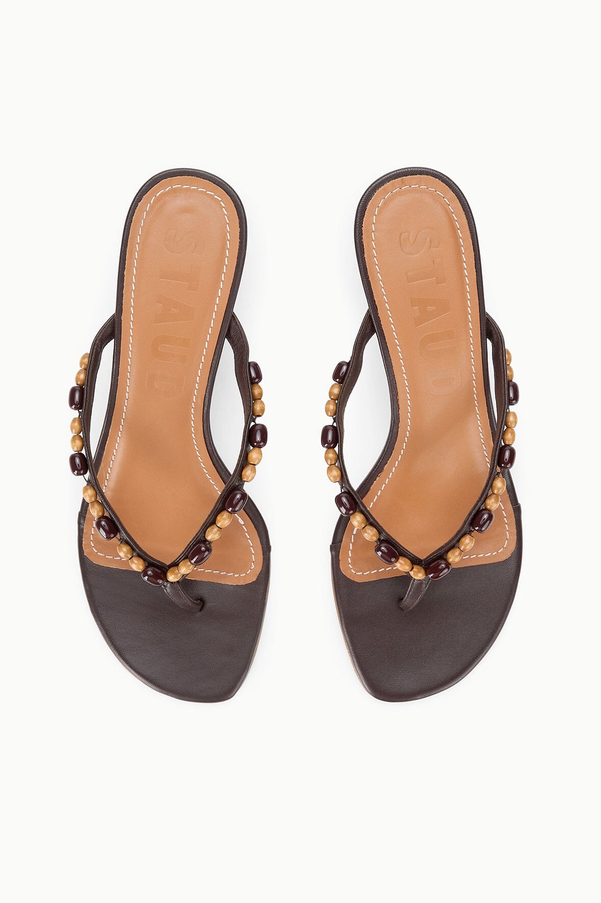 FREJA KITTEN HEEL | WOOD BEADS - Image 5