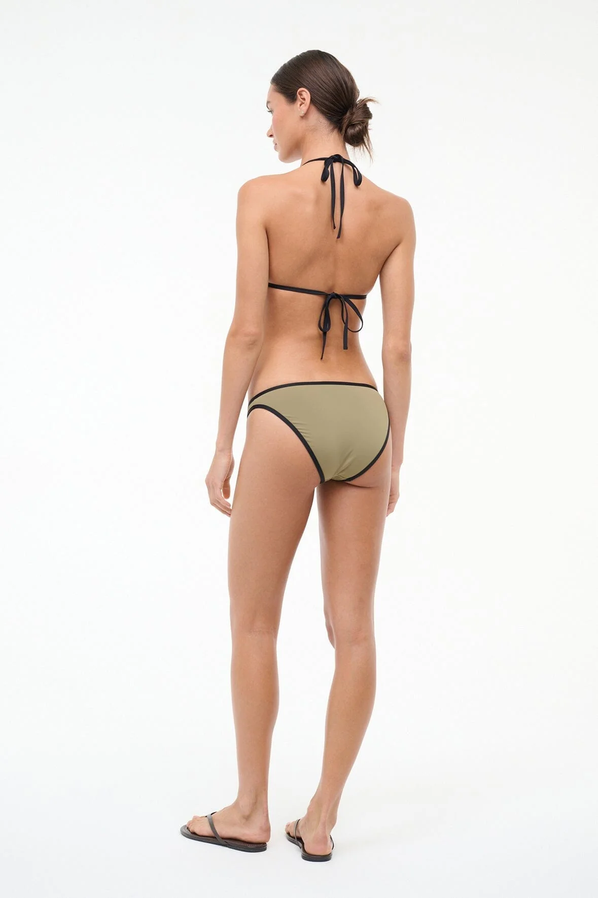 GEMMA BIKINI BOTTOM | THYME BLACK - Image 3