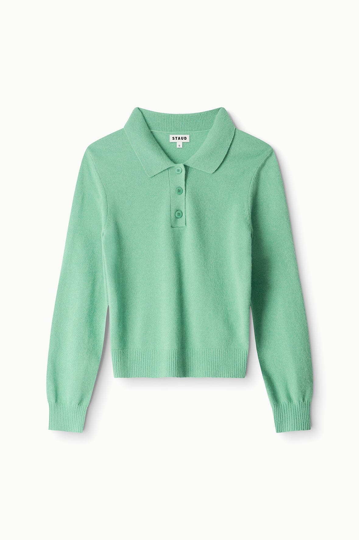 GEMMA CASHMERE SWEATER | LEAF - Image 5