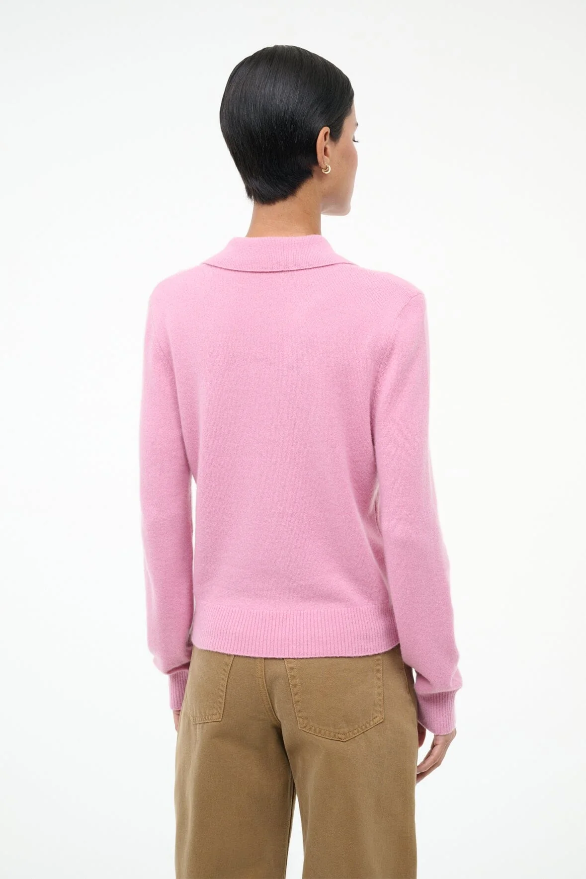 GEMMA CASHMERE SWEATER | PAPAYA - Image 3