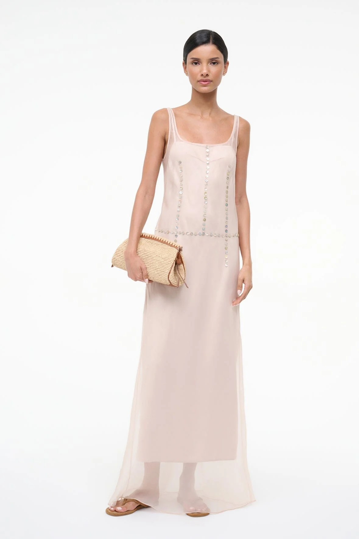GRETA SILK DRESS | FAWN - Image 7