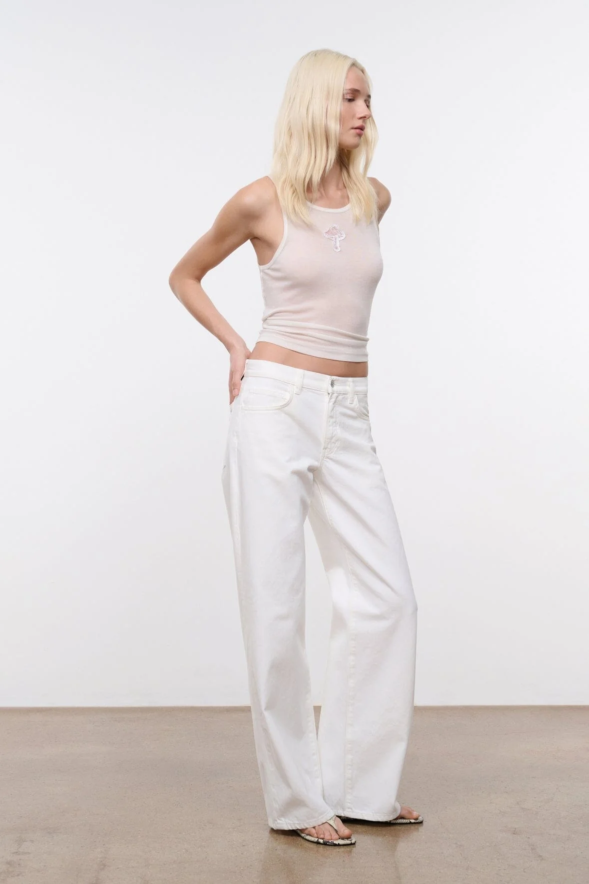 GUS RELAXED JEAN | WHITE - Image 3