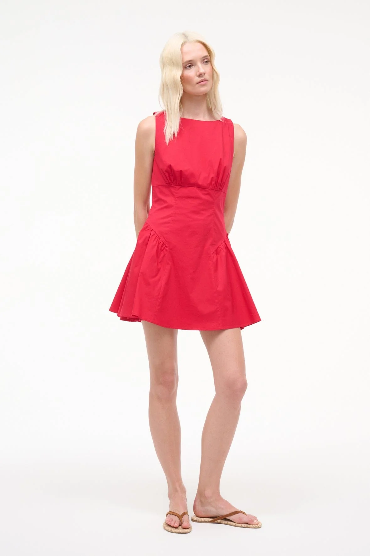GWEN MINI DRESS | CHERRY - Image 3