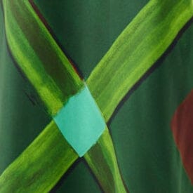 HANK SILK DRESS | EMERALD PRISM - Image 6