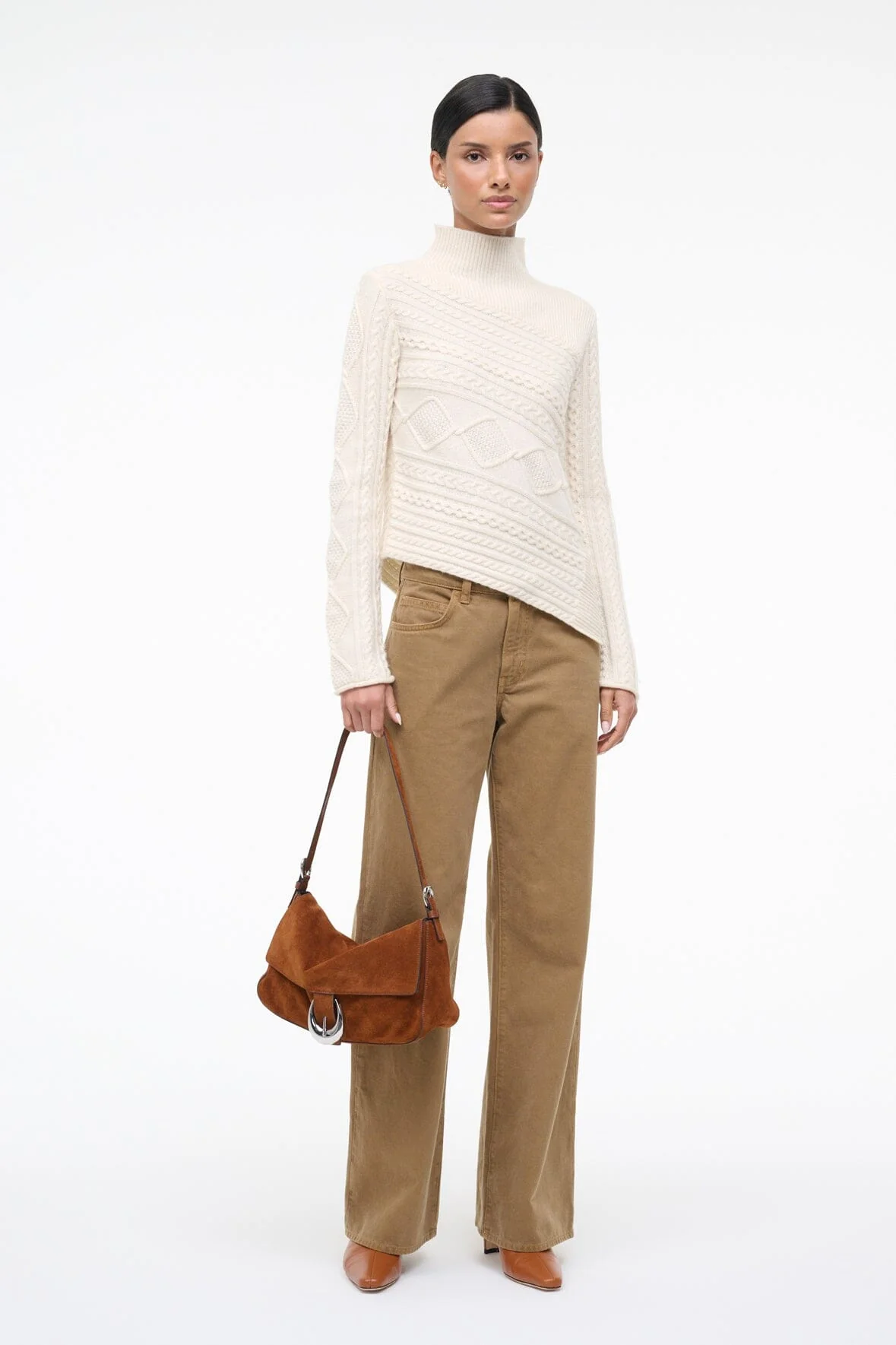 HARLOW MEDIUM BAG | TABAC SUEDE - Image 4