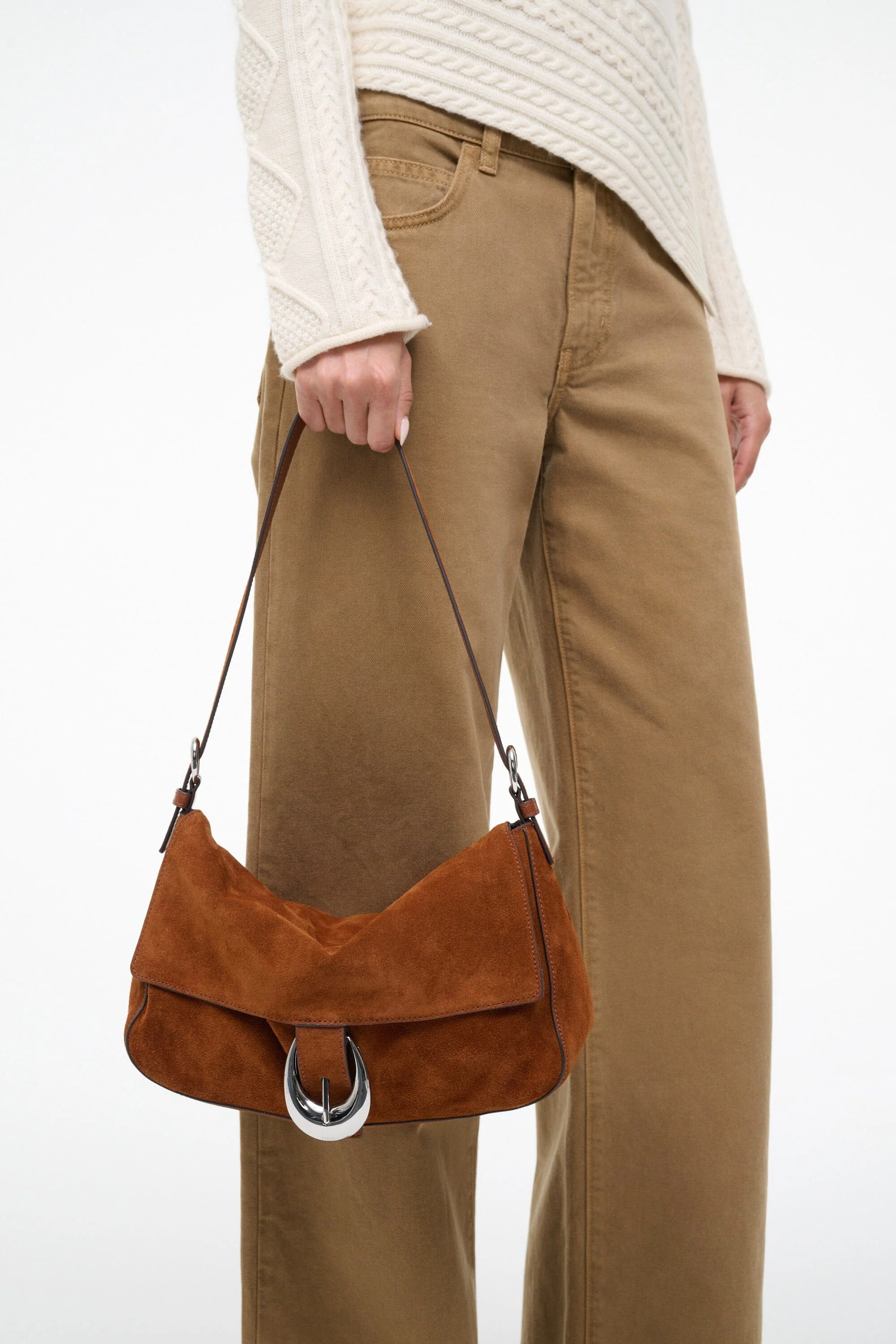 HARLOW MEDIUM BAG | TABAC SUEDE - Image 6
