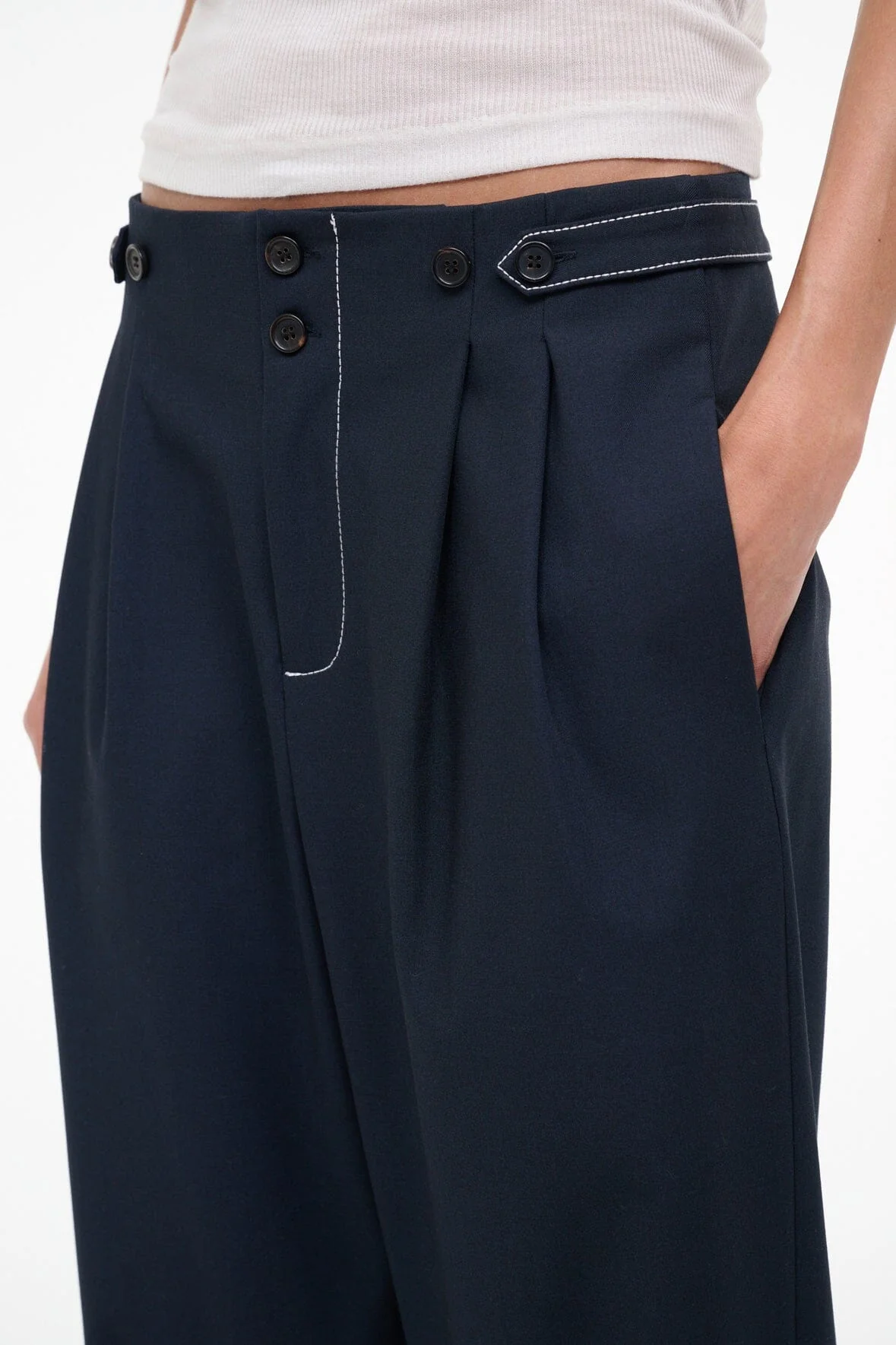HEATH PANT | NAVY - Image 5