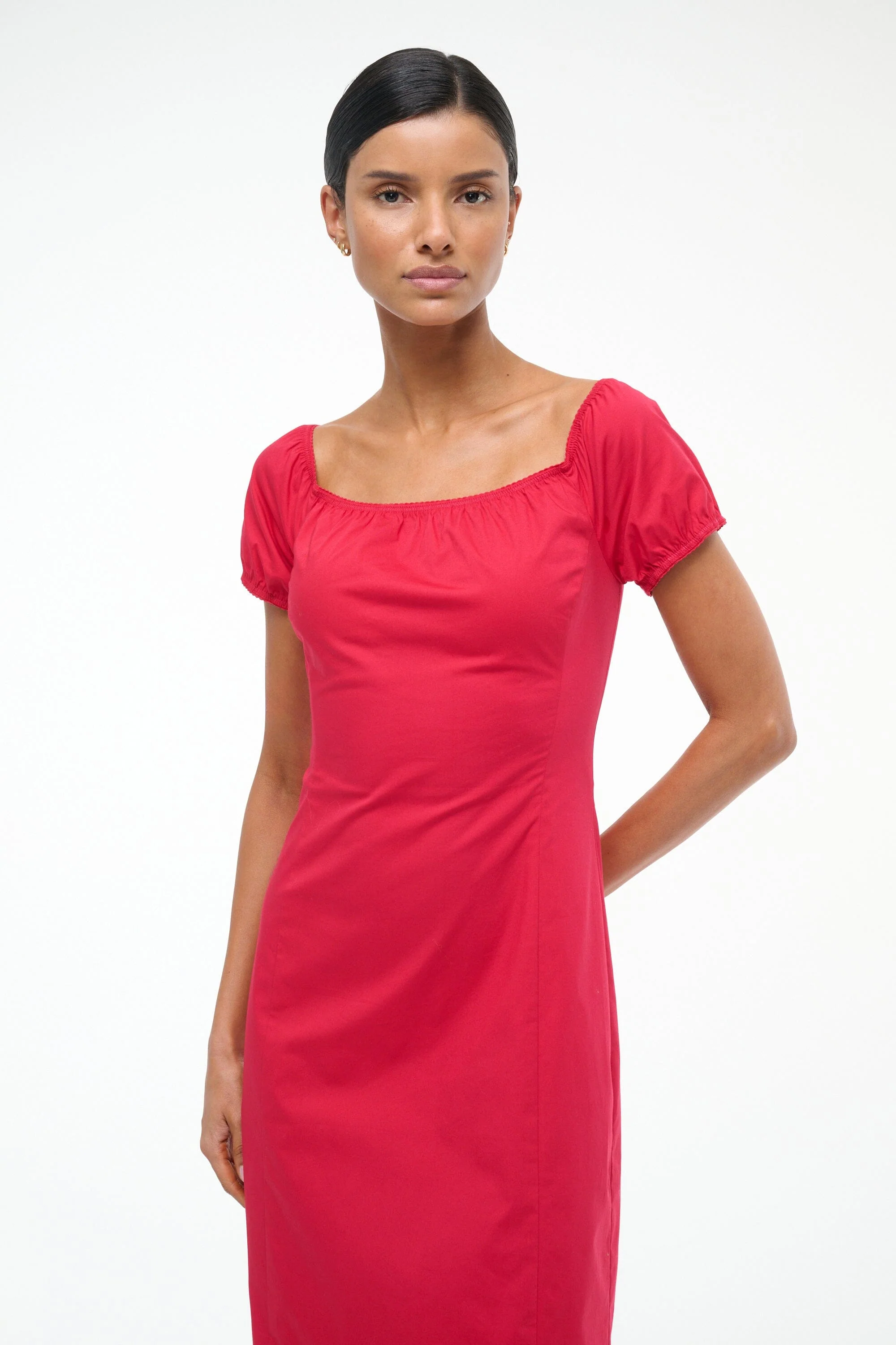 HELENE DRESS | CHERRY - Image 4