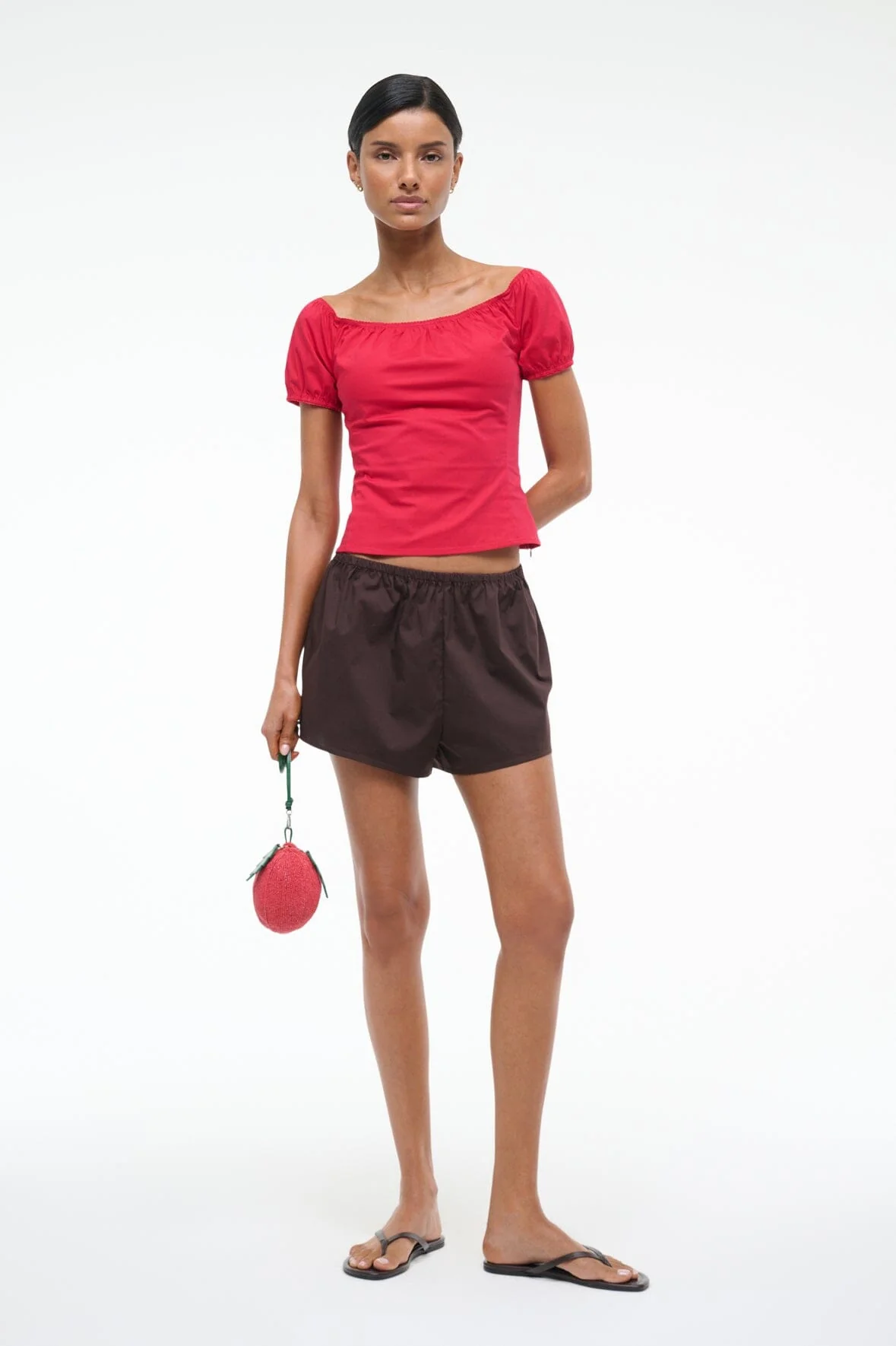 HELENE TOP | CHERRY