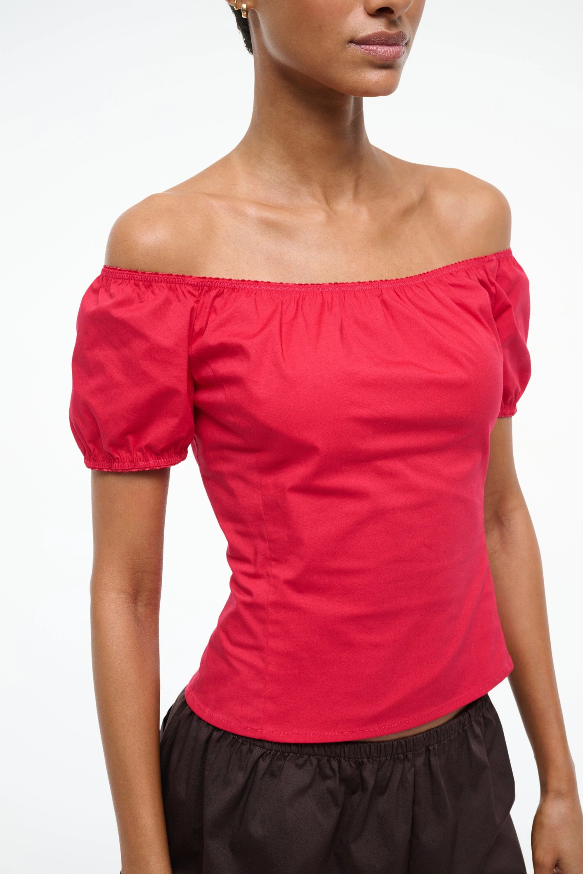 HELENE TOP | CHERRY - Image 4