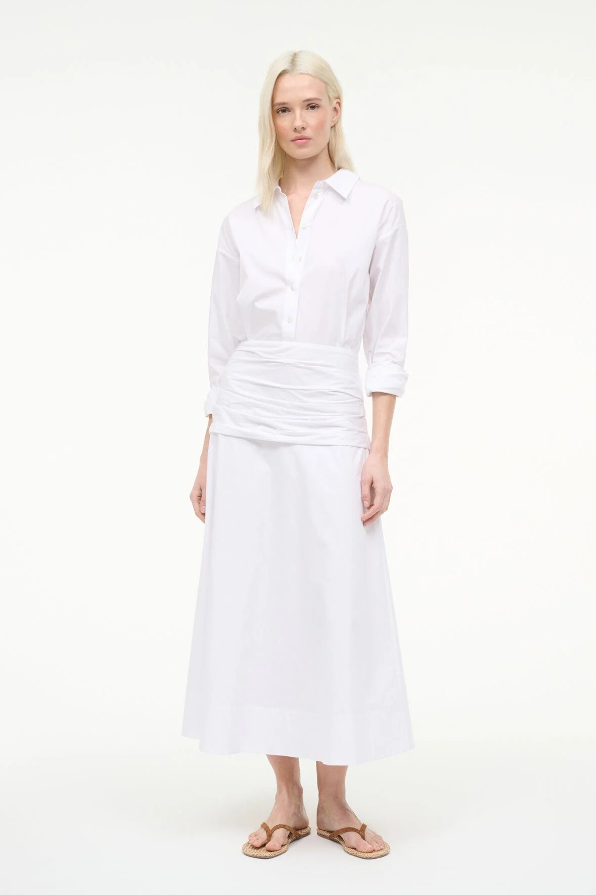 INDYA DRESS | WHITE - Image 3