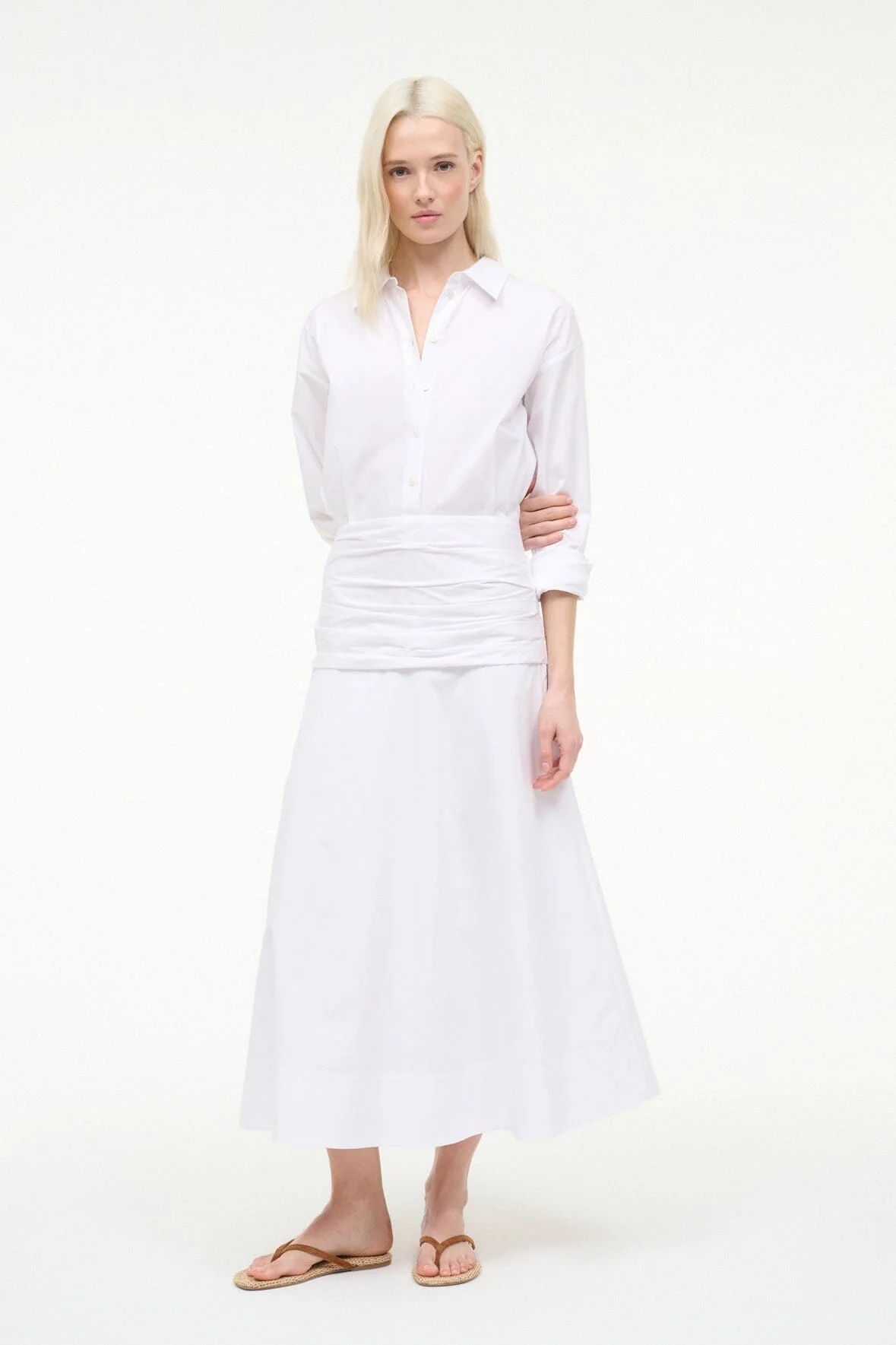 INDYA DRESS | WHITE - Image 4