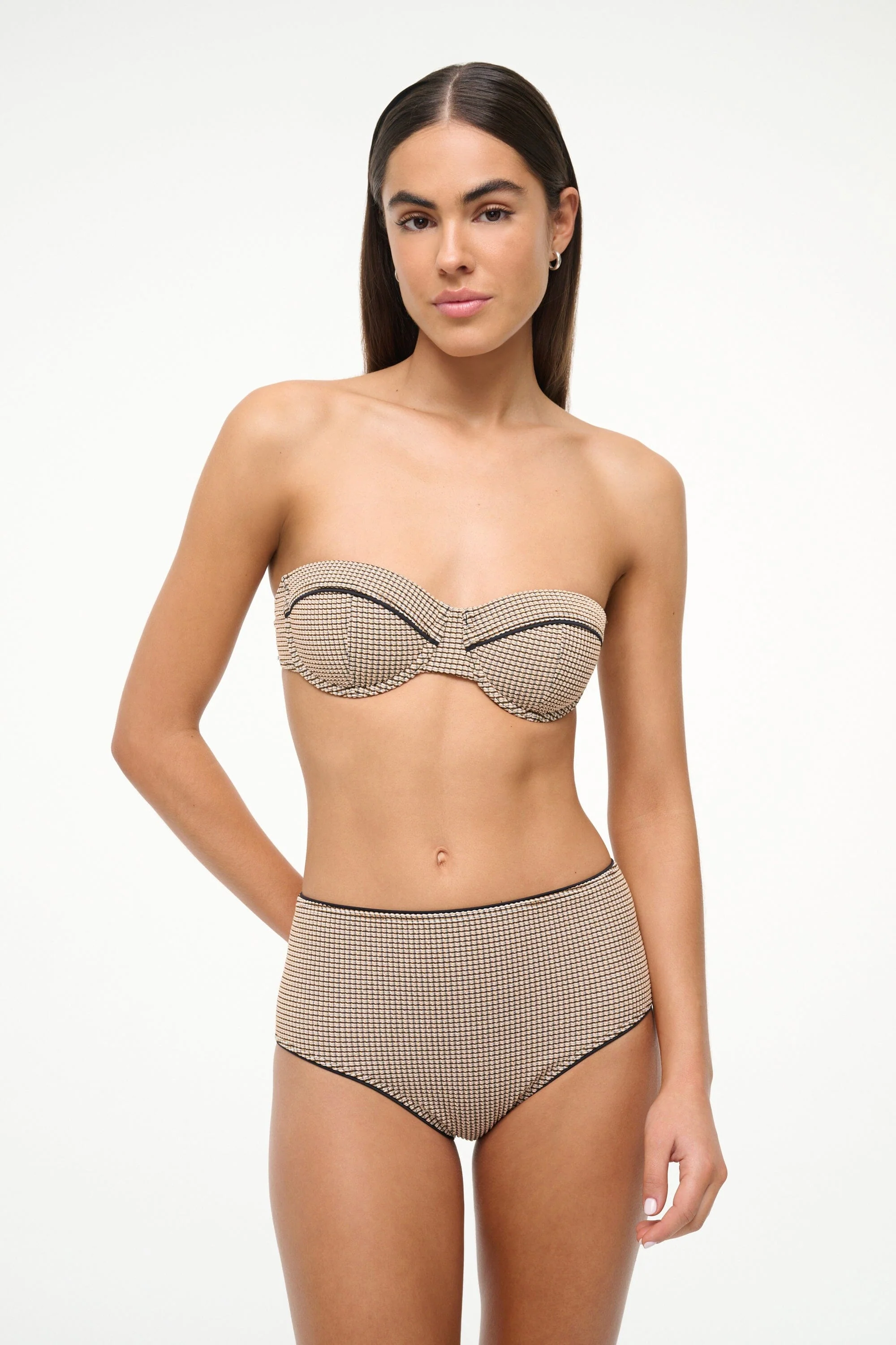 JO BALCONETTE BIKINI TOP | NATURAL PIQUE - Image 2