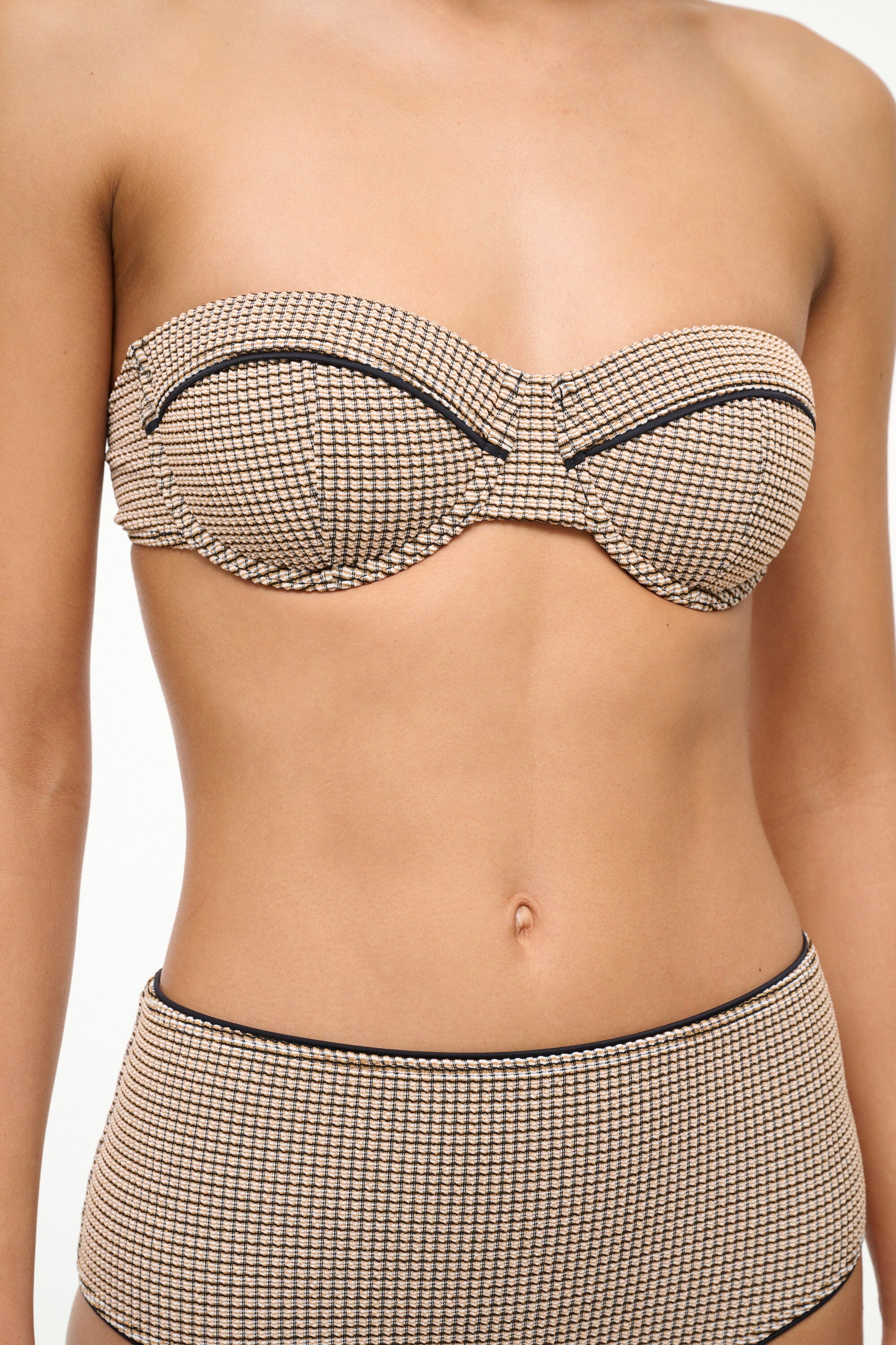 JO BALCONETTE BIKINI TOP | NATURAL PIQUE - Image 7