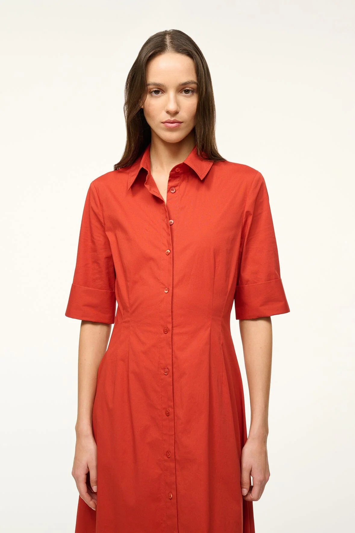 JOAN MAXI DRESS | RUST - Image 3