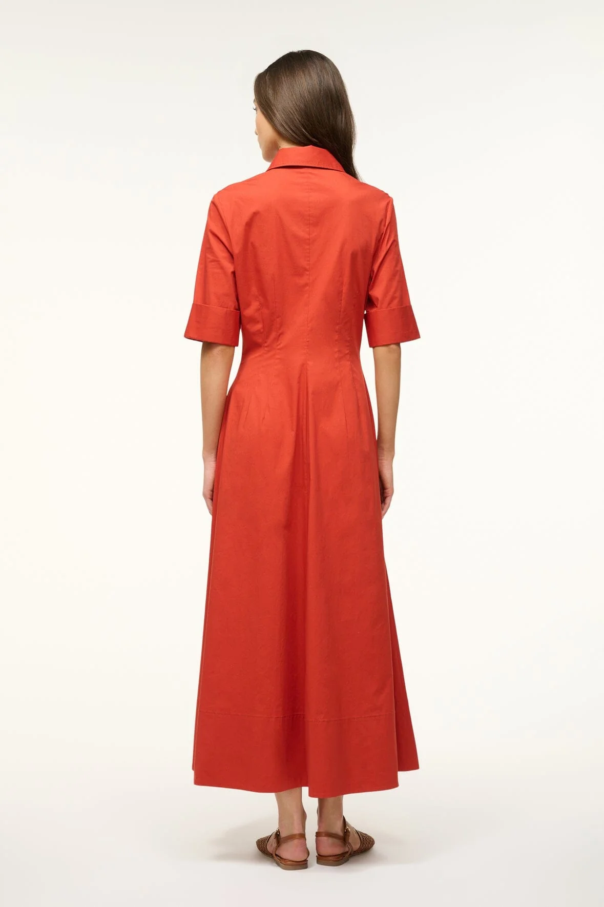 JOAN MAXI DRESS | RUST - Image 4