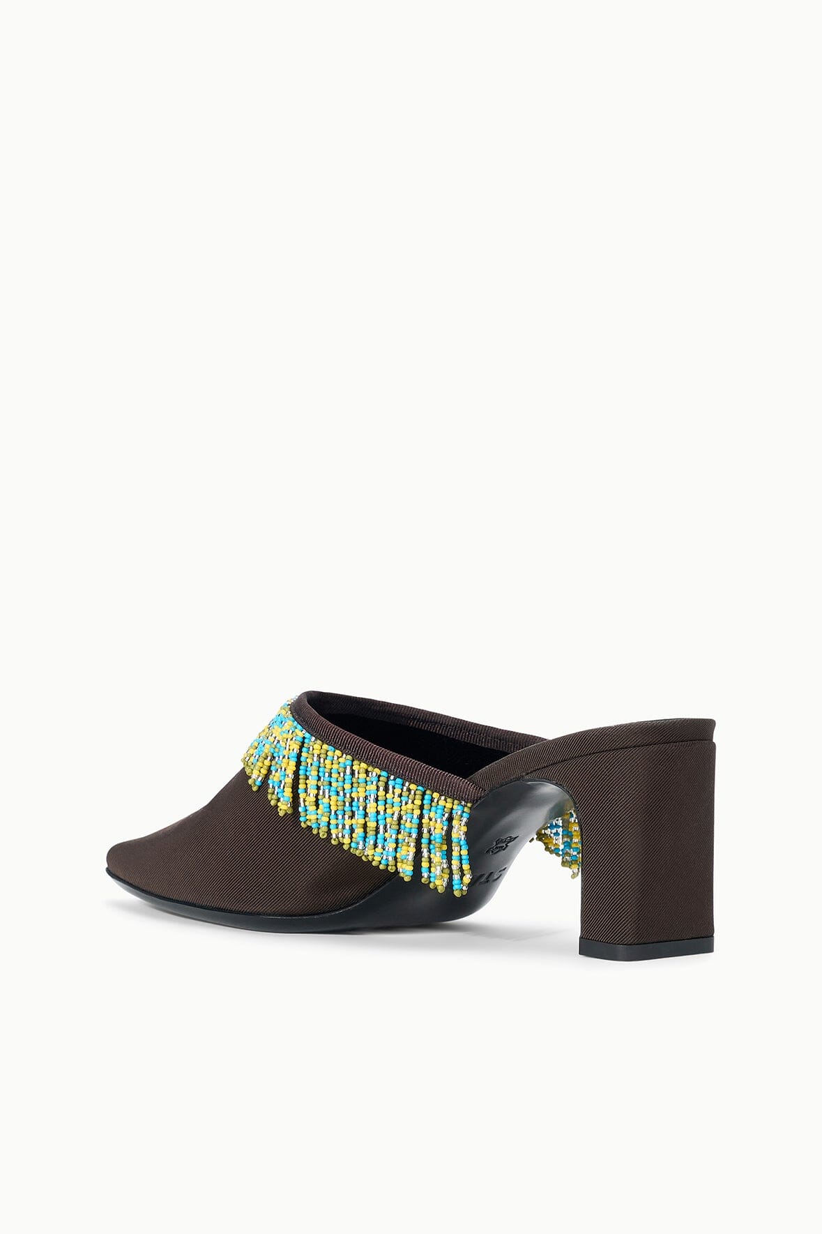 JOANNA KITTEN HEEL MULE | ESPRESSO - Image 3