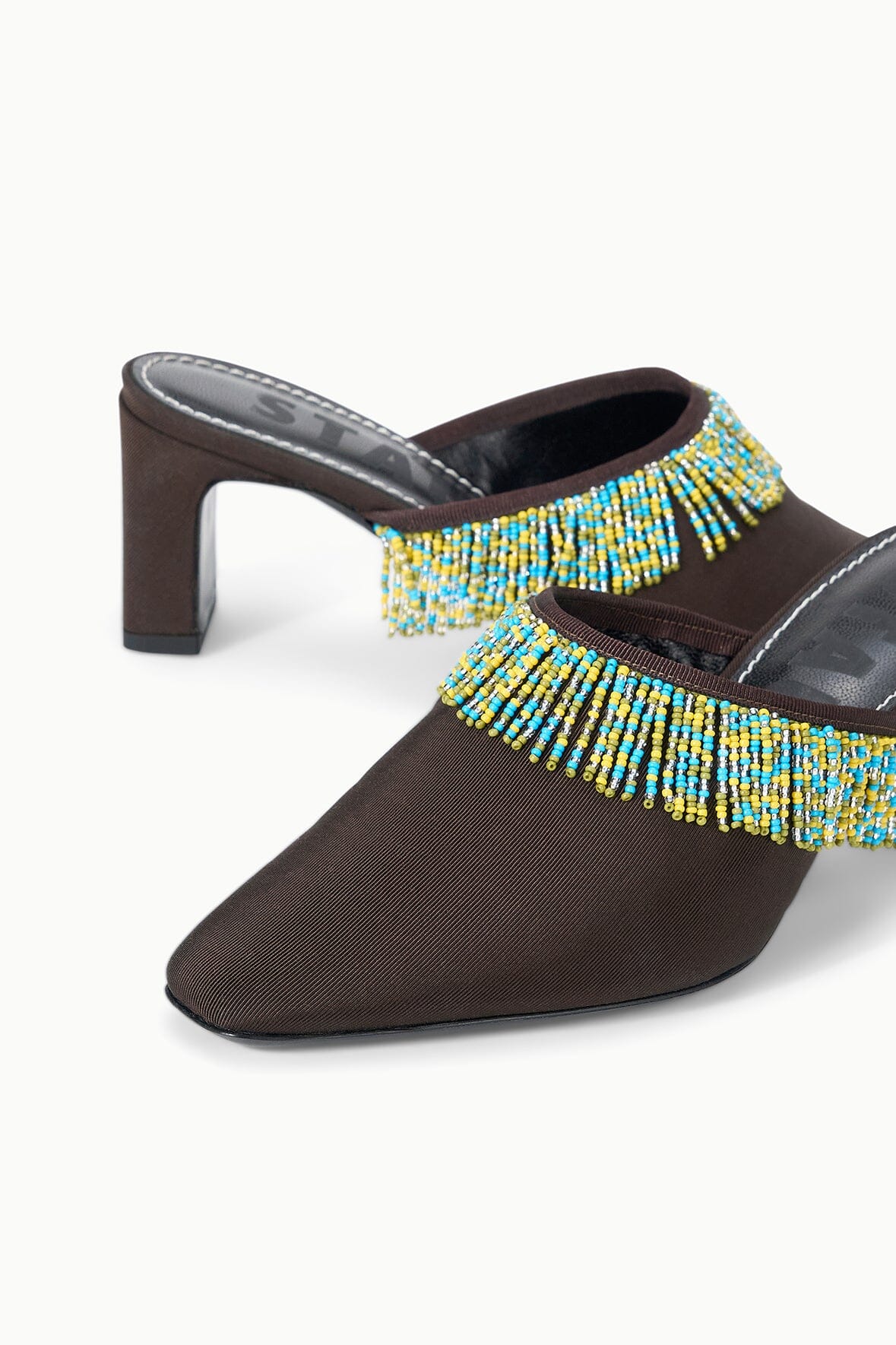 JOANNA KITTEN HEEL MULE | ESPRESSO - Image 4