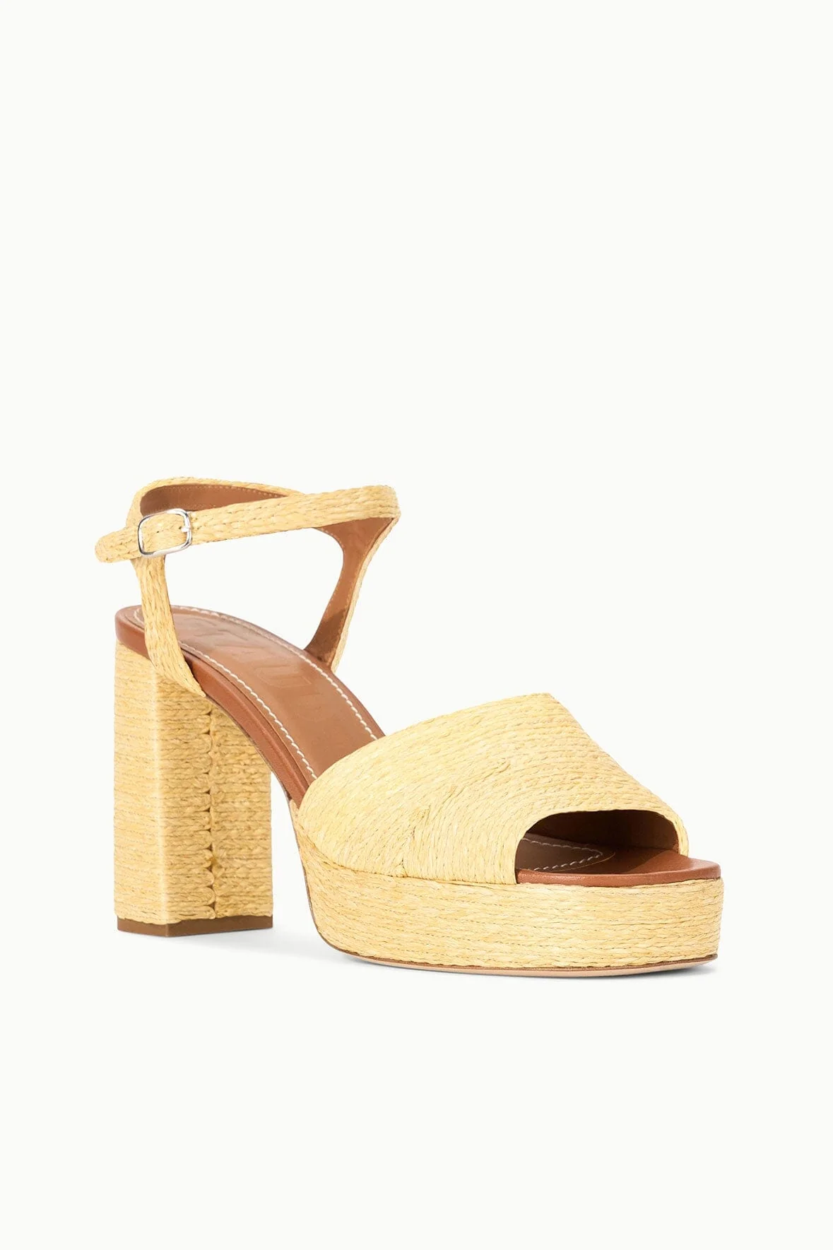 JODIE PLATFORM HEEL | NATURAL - Image 3