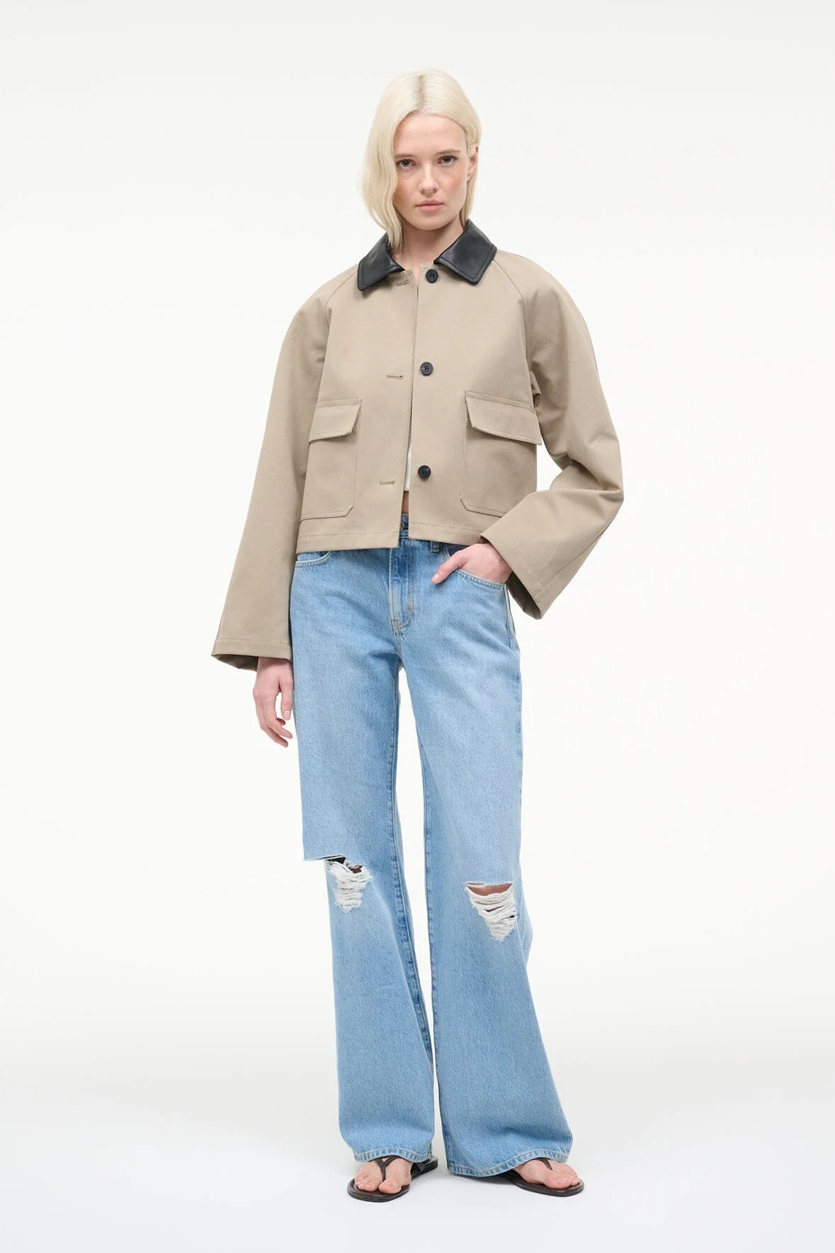 JONAH CROPPED JACKET | RIVERSTONE - Image 2