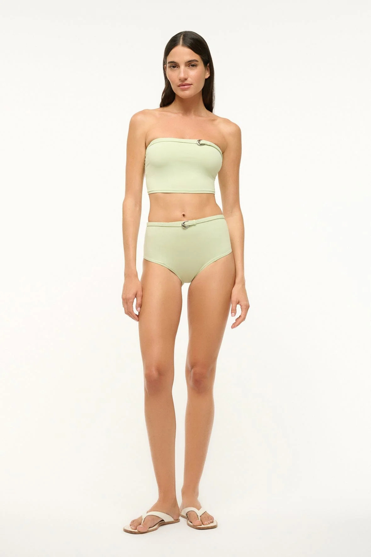 JUNO BIKINI TOP | PALE JADE - Image 3