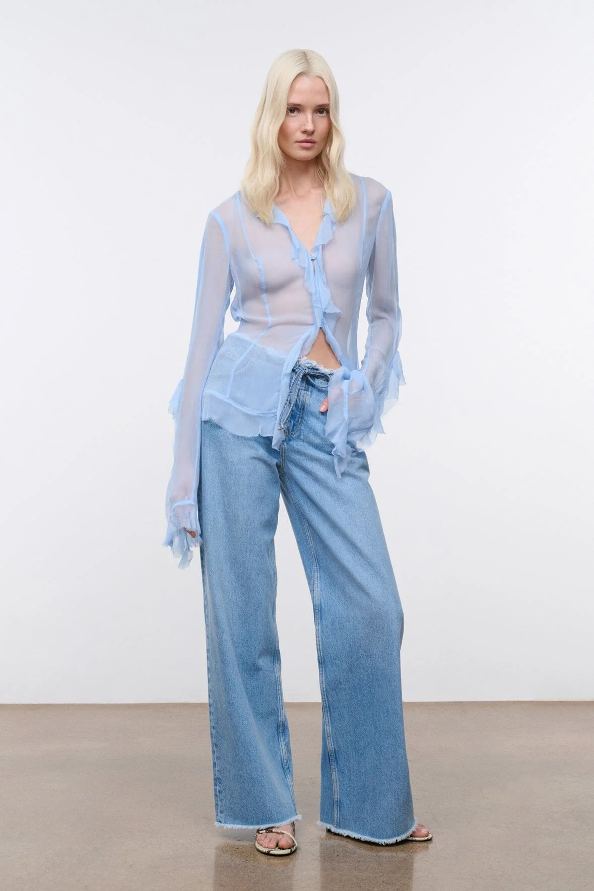 KELLCY TOP | CLEAR BLUE