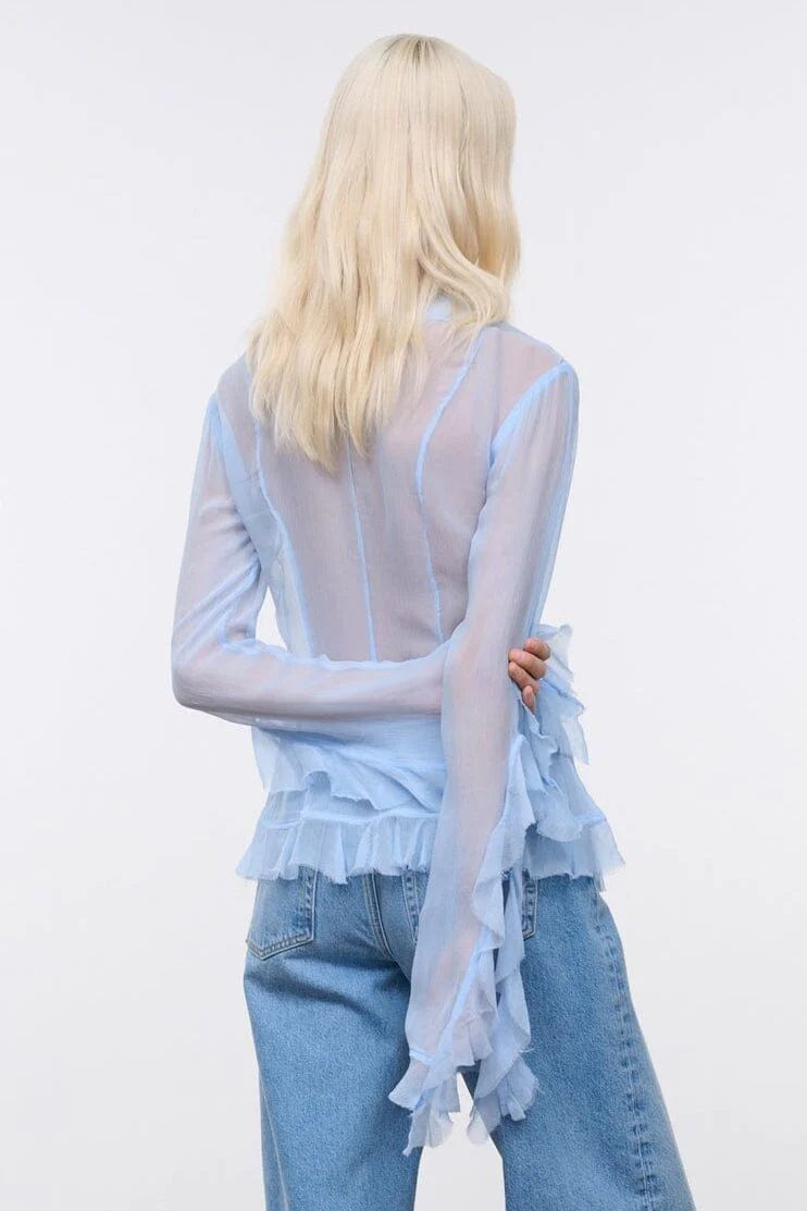 KELLCY TOP | CLEAR BLUE - Image 3