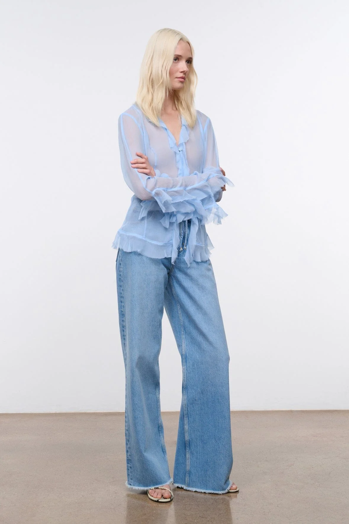 KELLCY TOP | CLEAR BLUE - Image 4