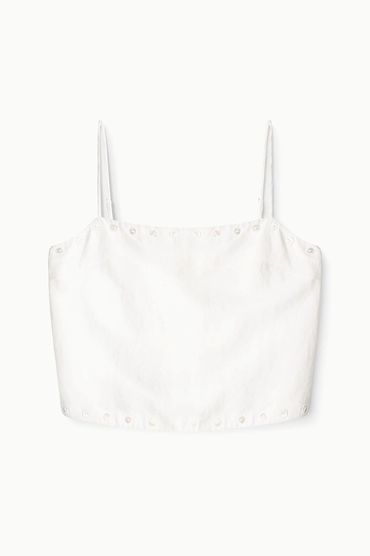 KIRRA LINEN TANK | IVORY - Image 4