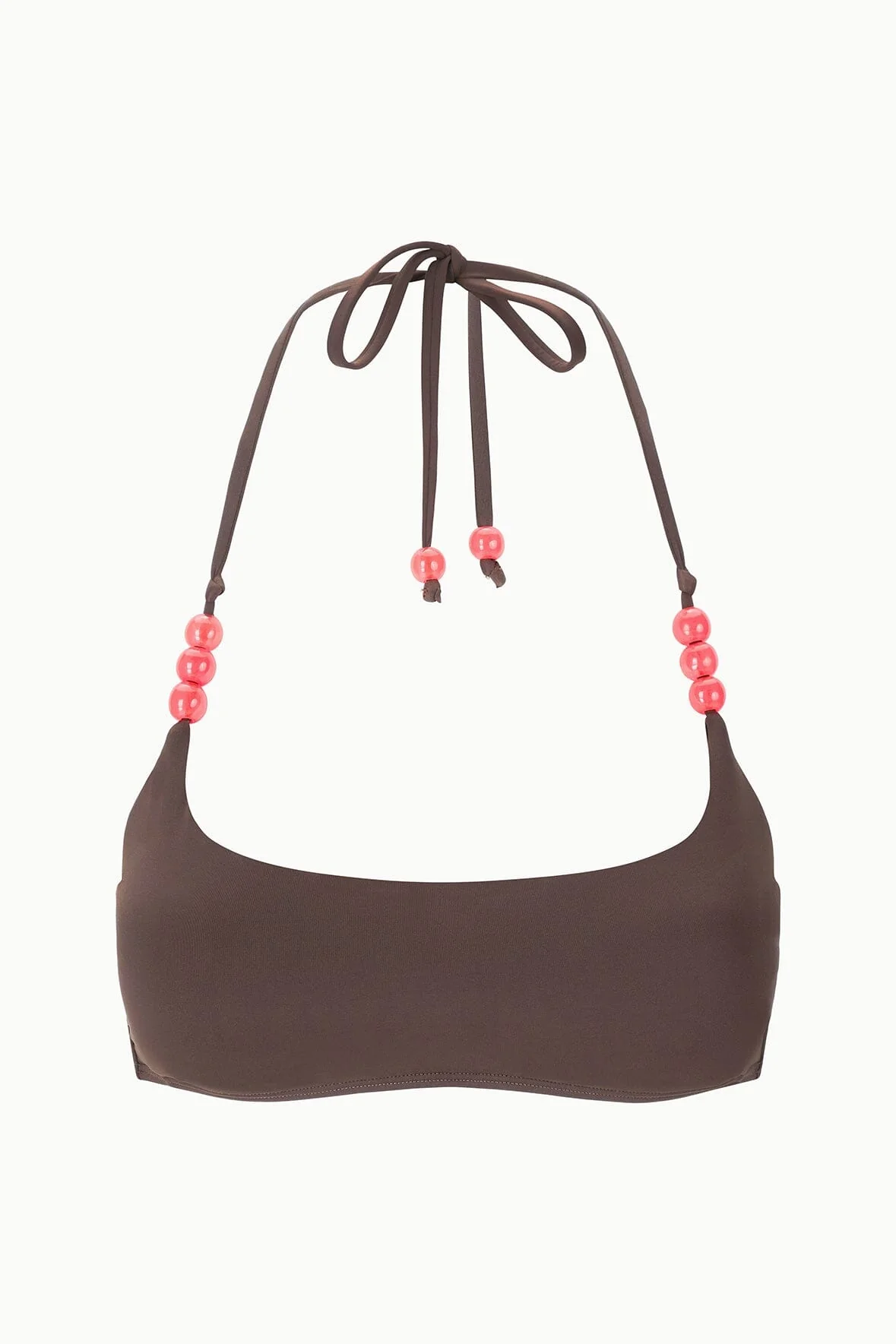 LAIRD BIKINI TOP | DARK CHOCOLATE FLAME - Image 6