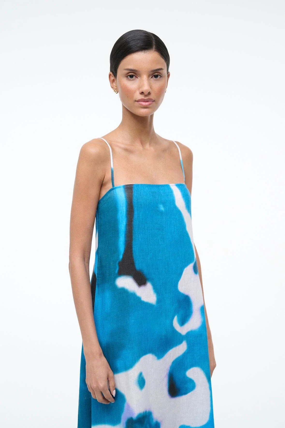 LAURA LINEN DRESS | BLUE HAZE - Image 4