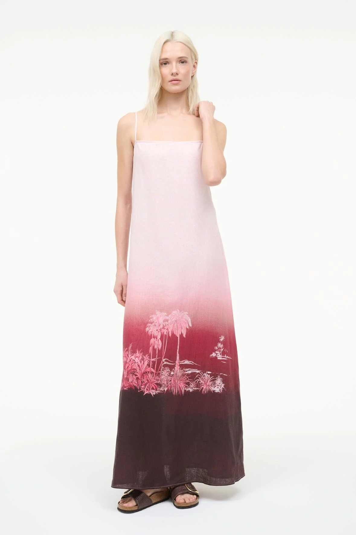 LAURA LINEN DRESS | CALIFORNIA CLOUDS - Image 3