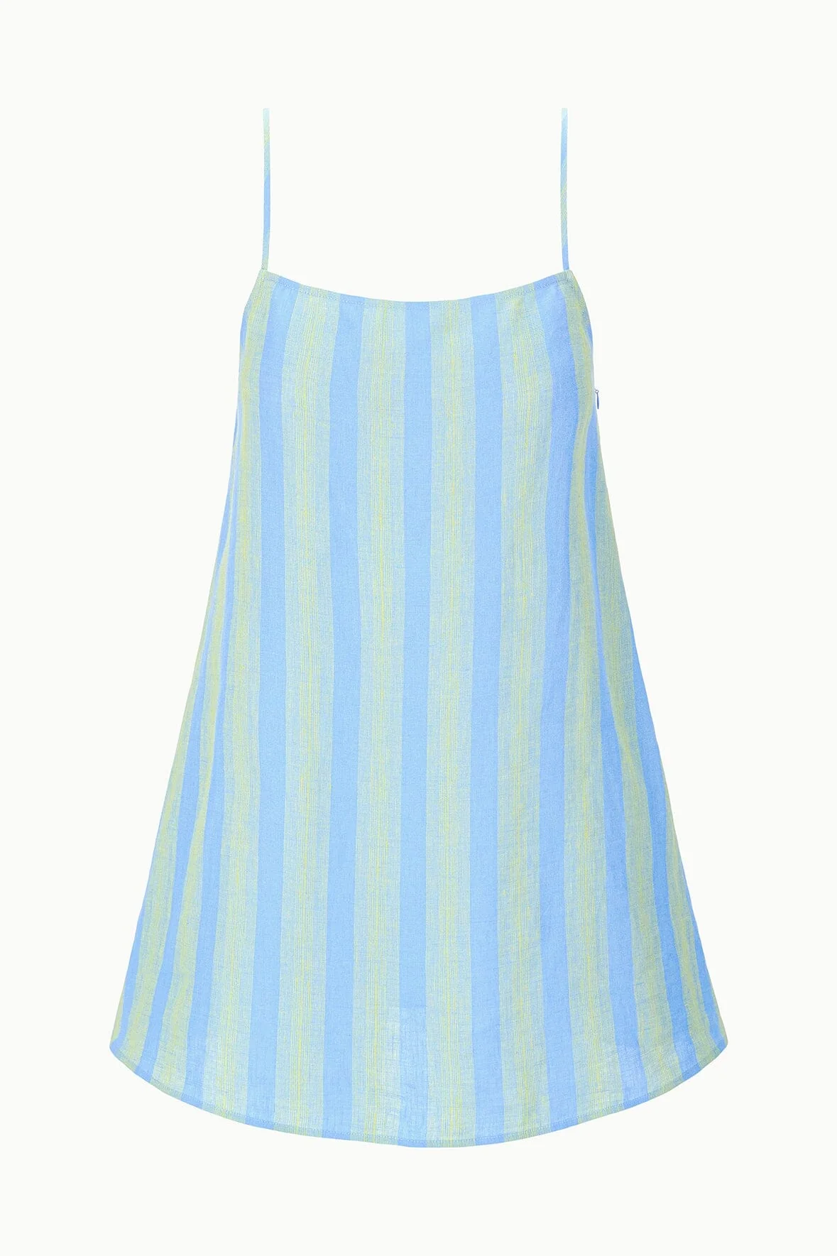 LAURA LINEN MINI DRESS | SEAPORT STRIPE - Image 5