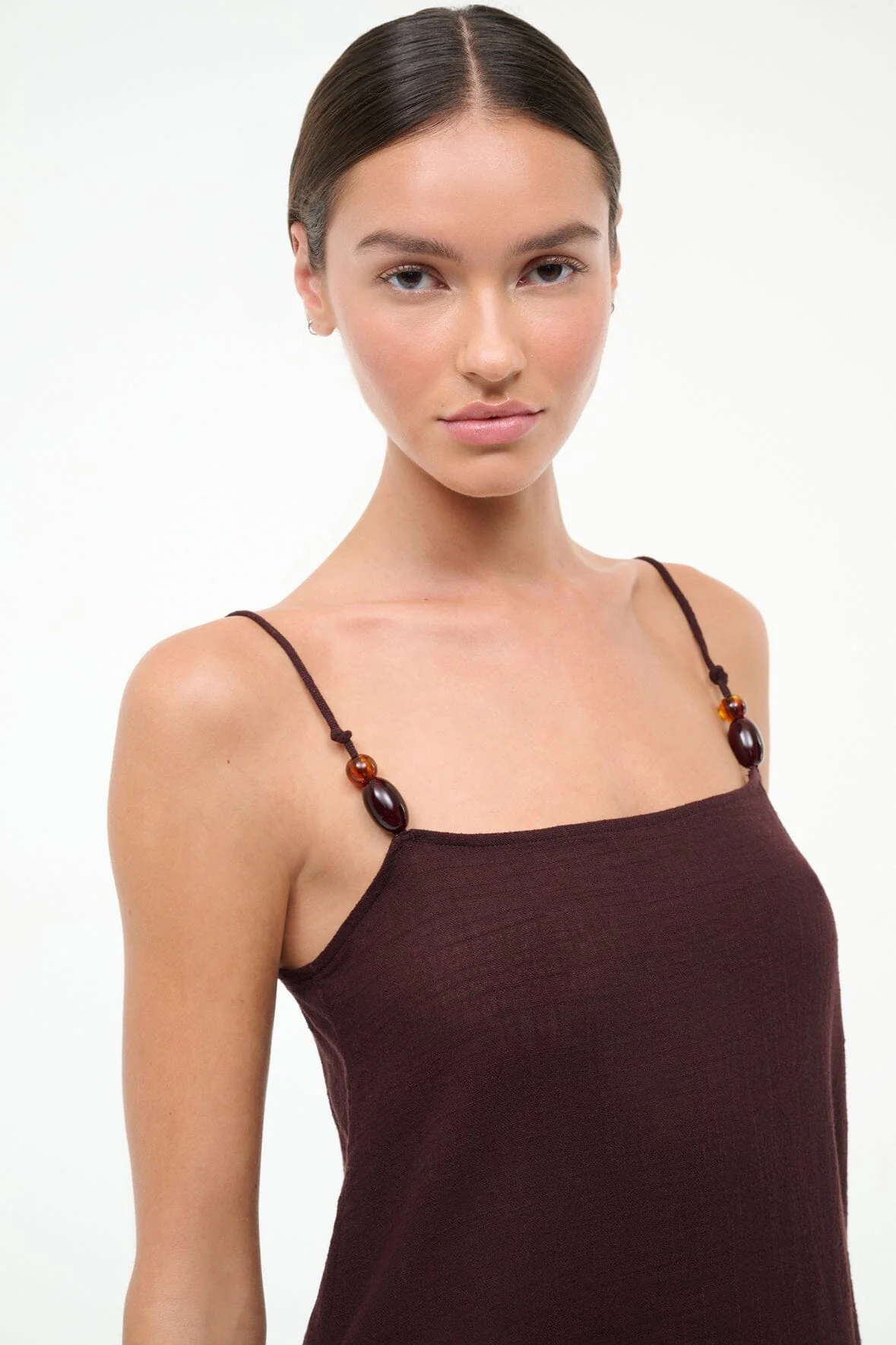 LAURA MINI COVERUP DRESS | DARK CHOCOLATE - Image 6