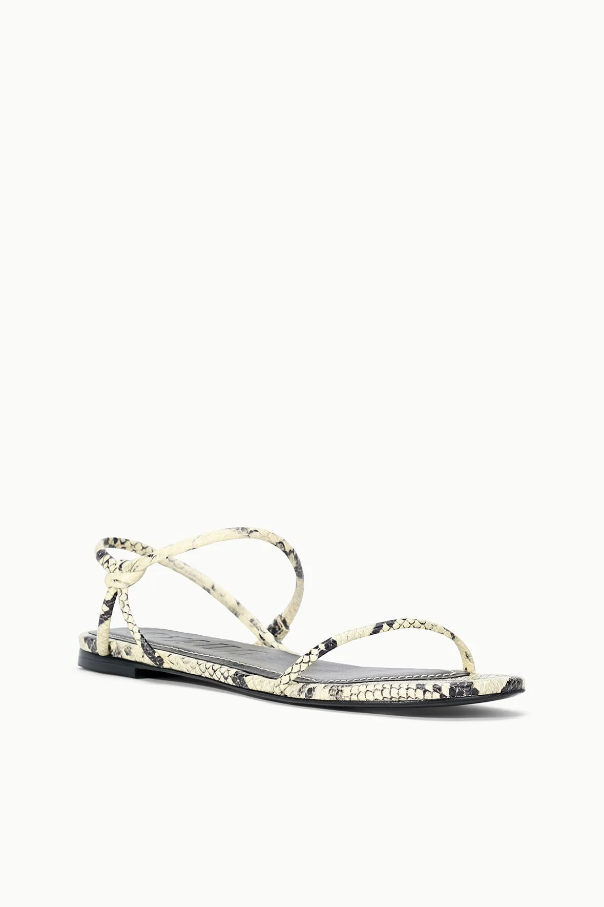 LAUREL SANDAL | WHITE SNAKE - Image 3