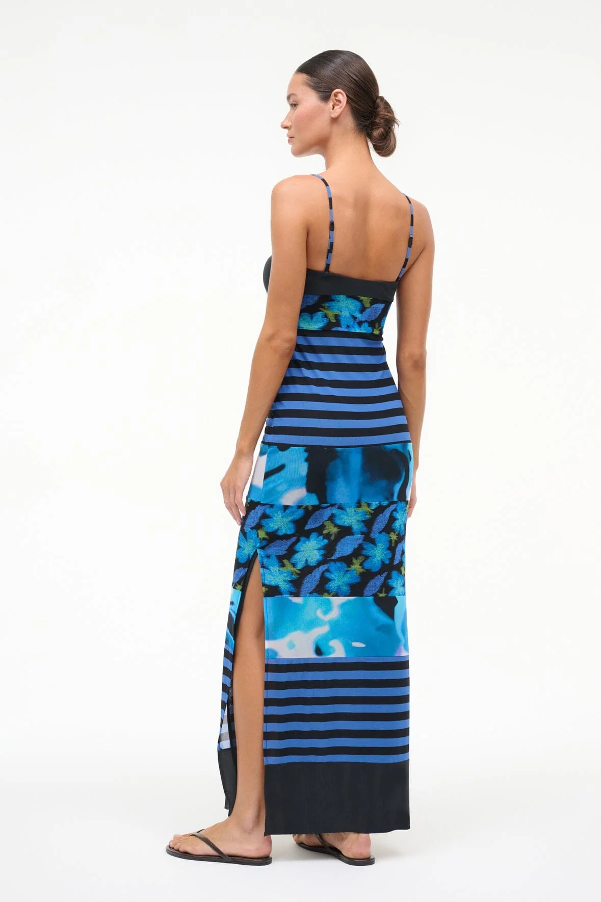 LEONA DRESS | BLUE HAZE MULTI - Image 3