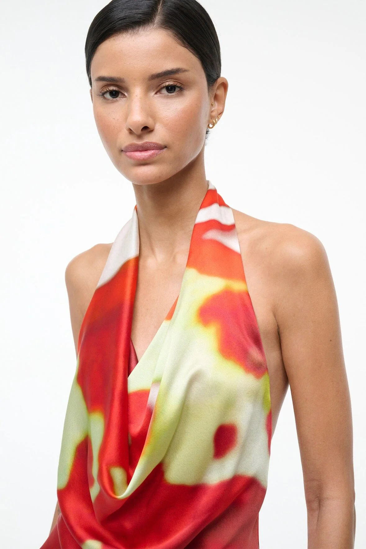 LIORA SILK TOP | RED ZONE - Image 4