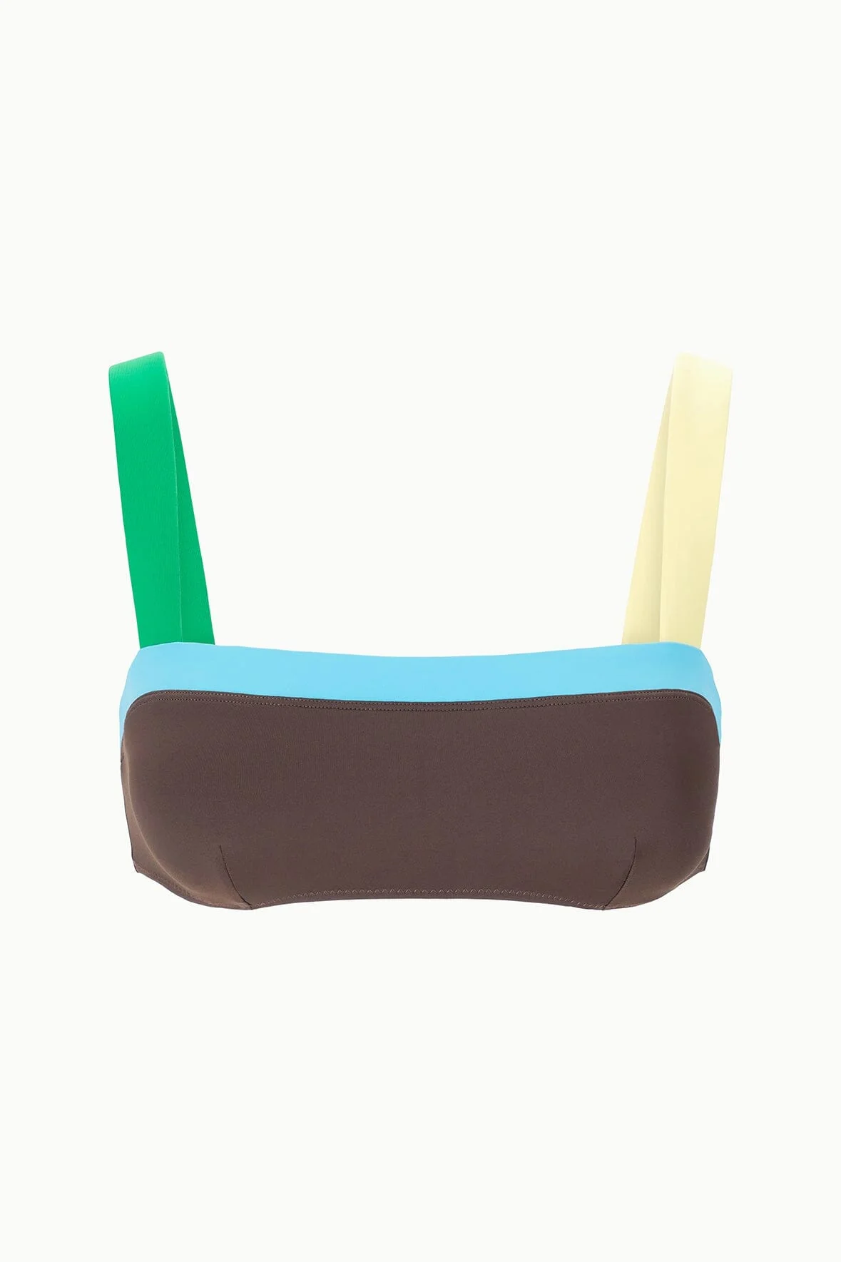 LIV BIKINI TOP | DARK CHOCOLATE MULTI - Image 4