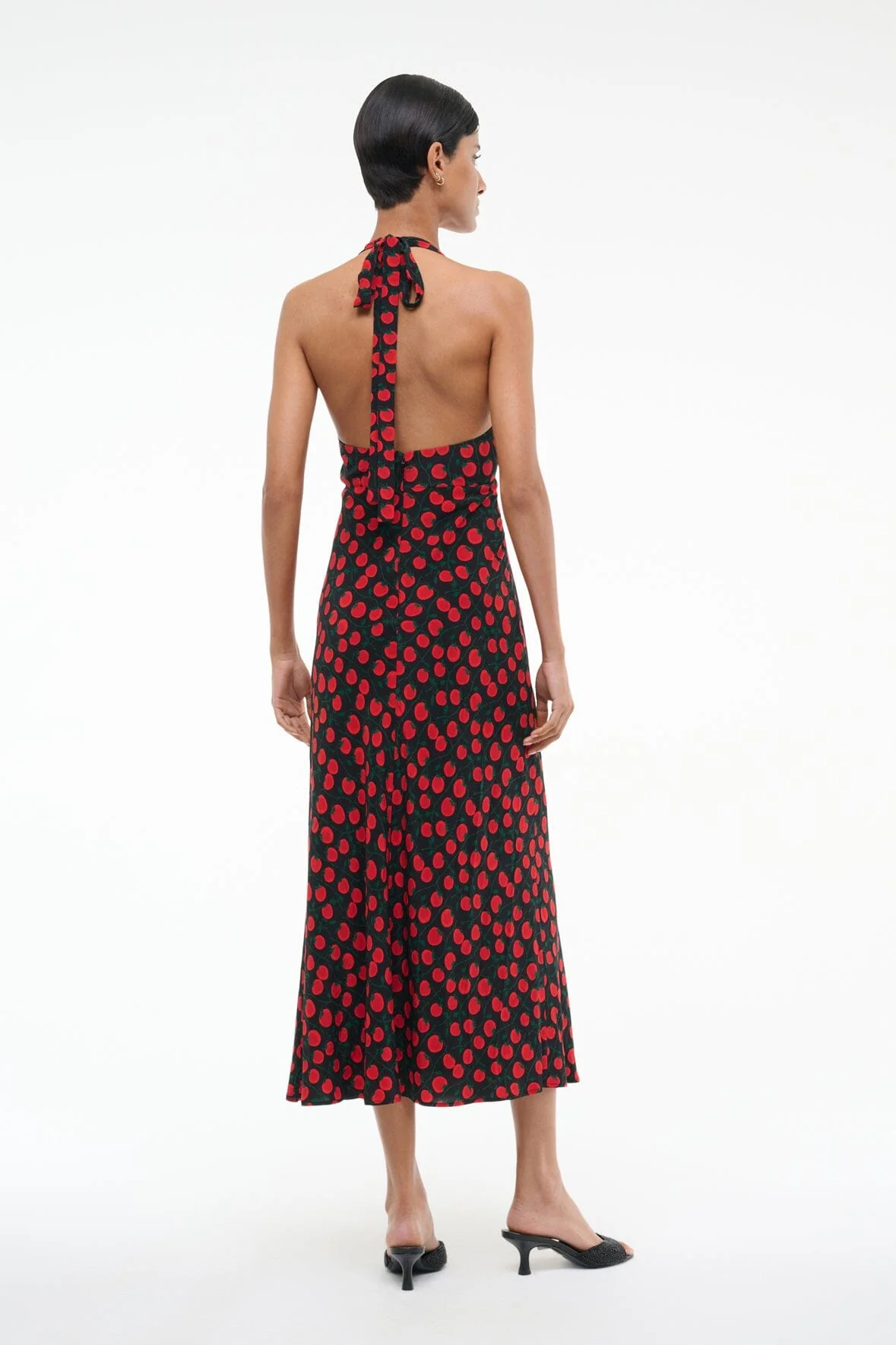 LUCCA DRESS | ON THE VINE BLACK - Image 4