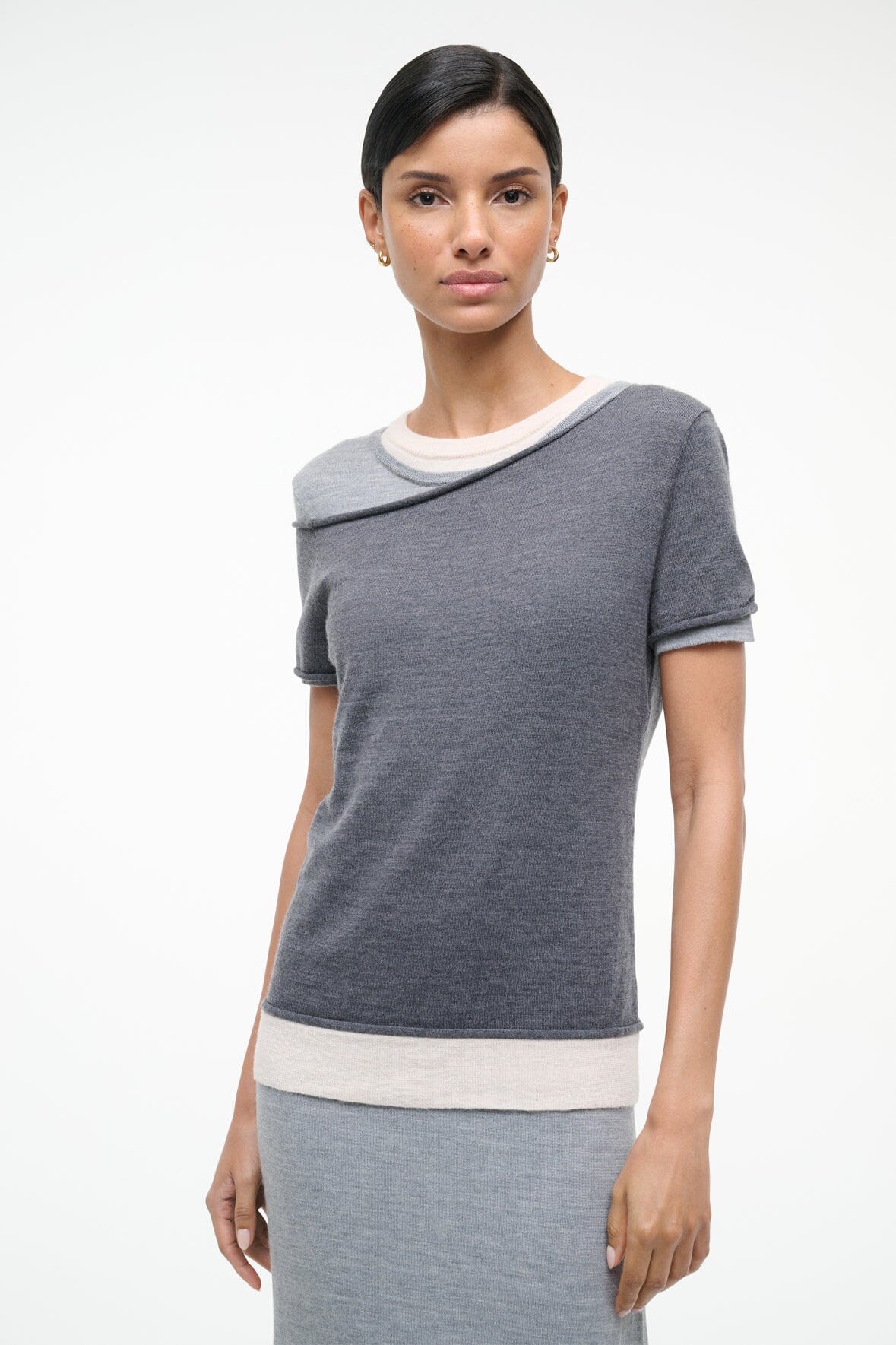 LYRIC DRESS | HEATHER GREY MULTI - Image 2