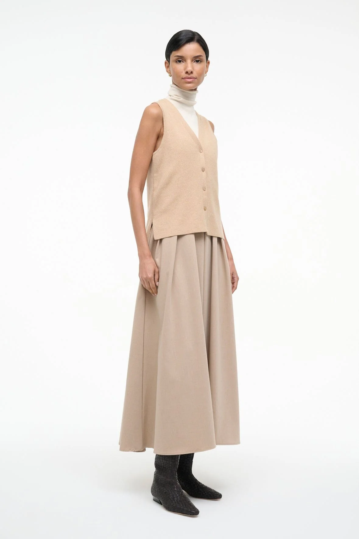 MADELINE DRESS | WHEAT - Image 2