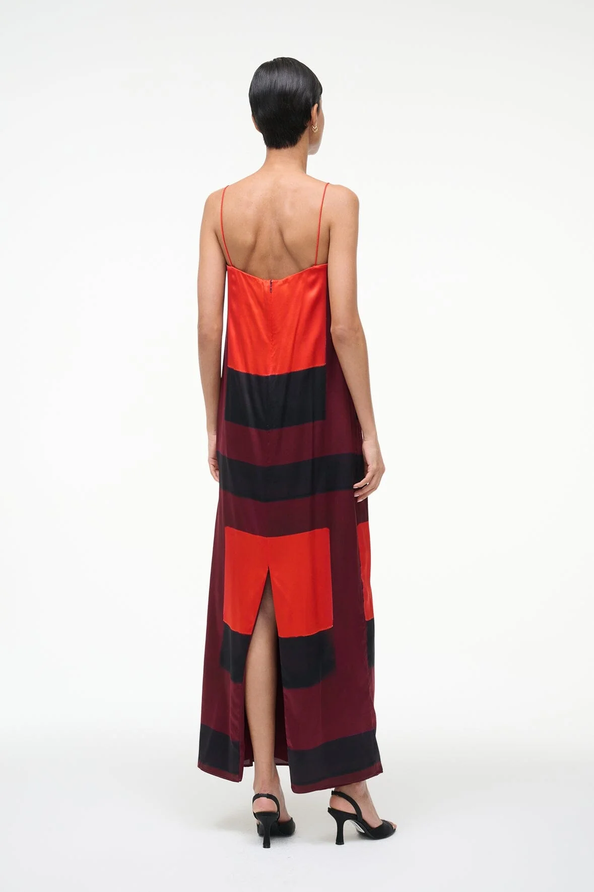 MAE SILK DRESS | RUBY PRISM - Image 3