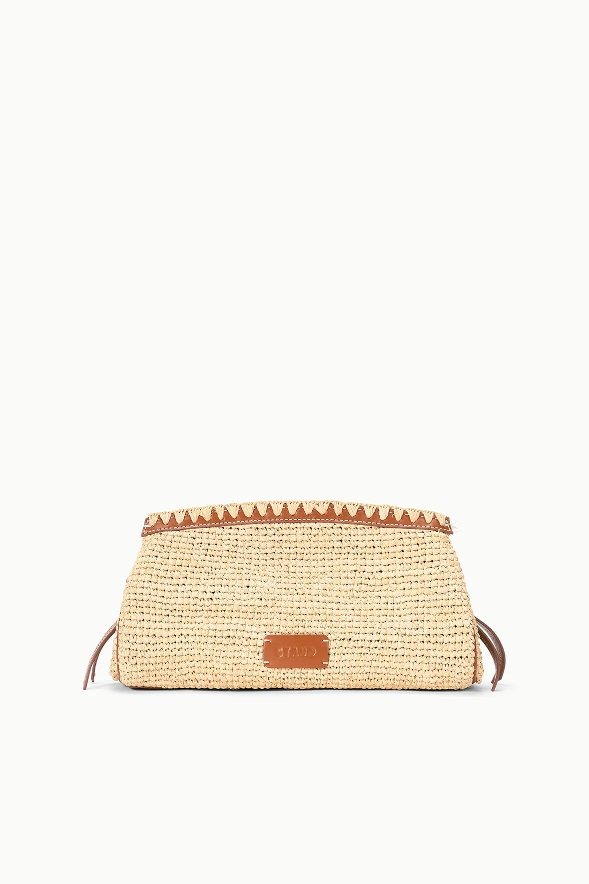 MAUDE CONVERTIBLE CLUTCH | NATURAL TAN - Image 3