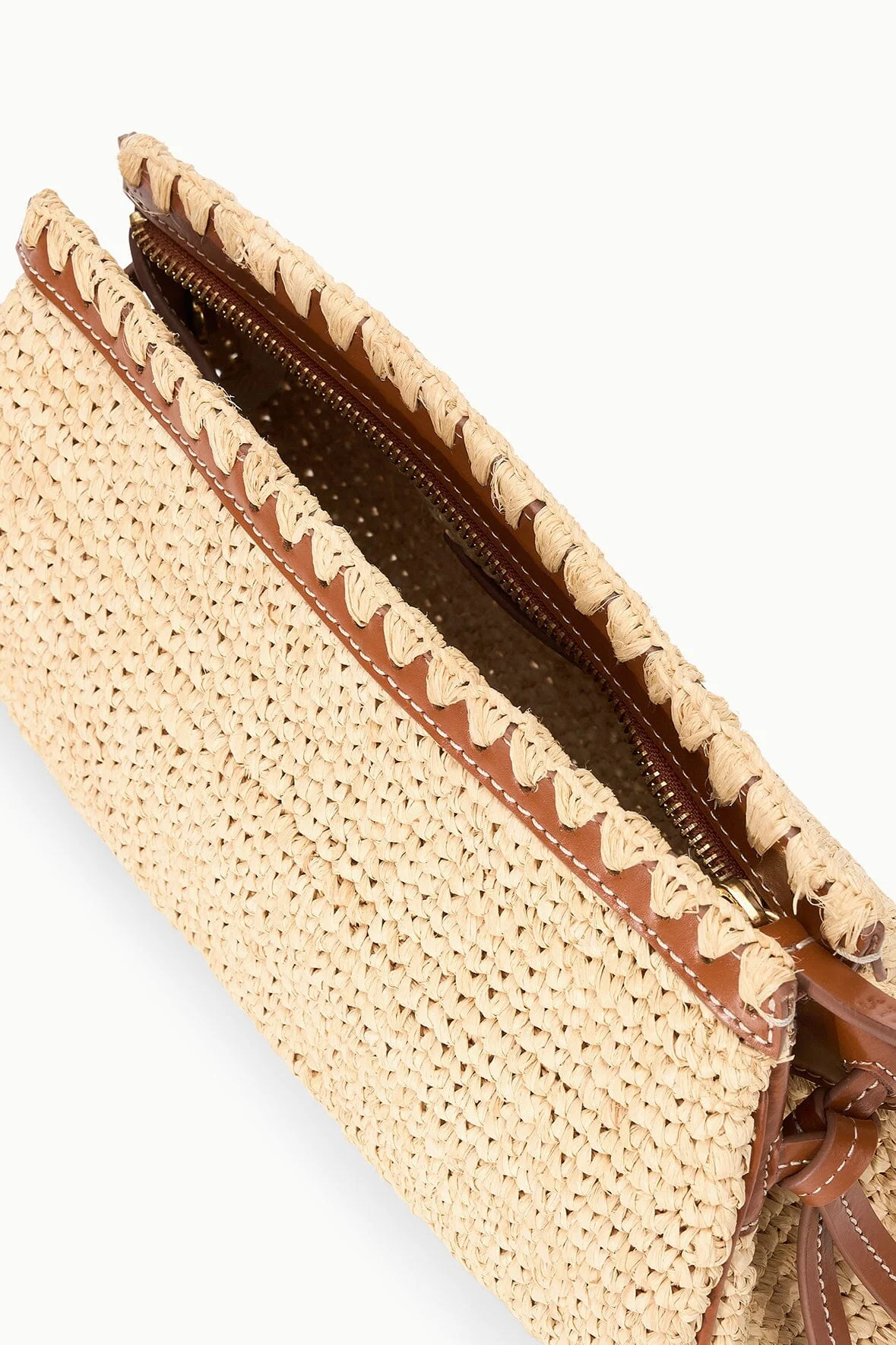 MAUDE CONVERTIBLE CLUTCH | NATURAL TAN - Image 7