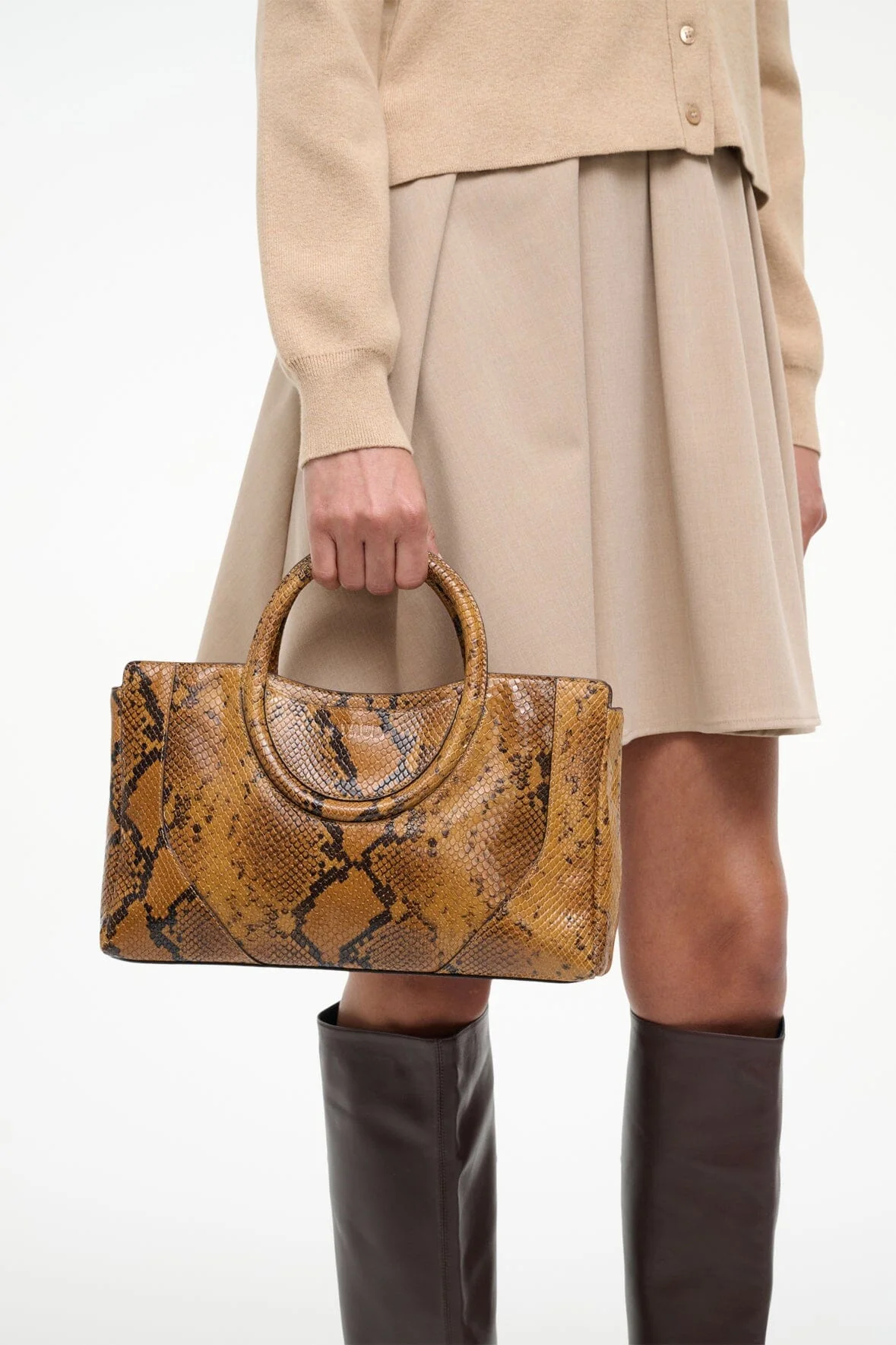 MAUDE MINI SATCHEL | SNAKE - Image 2