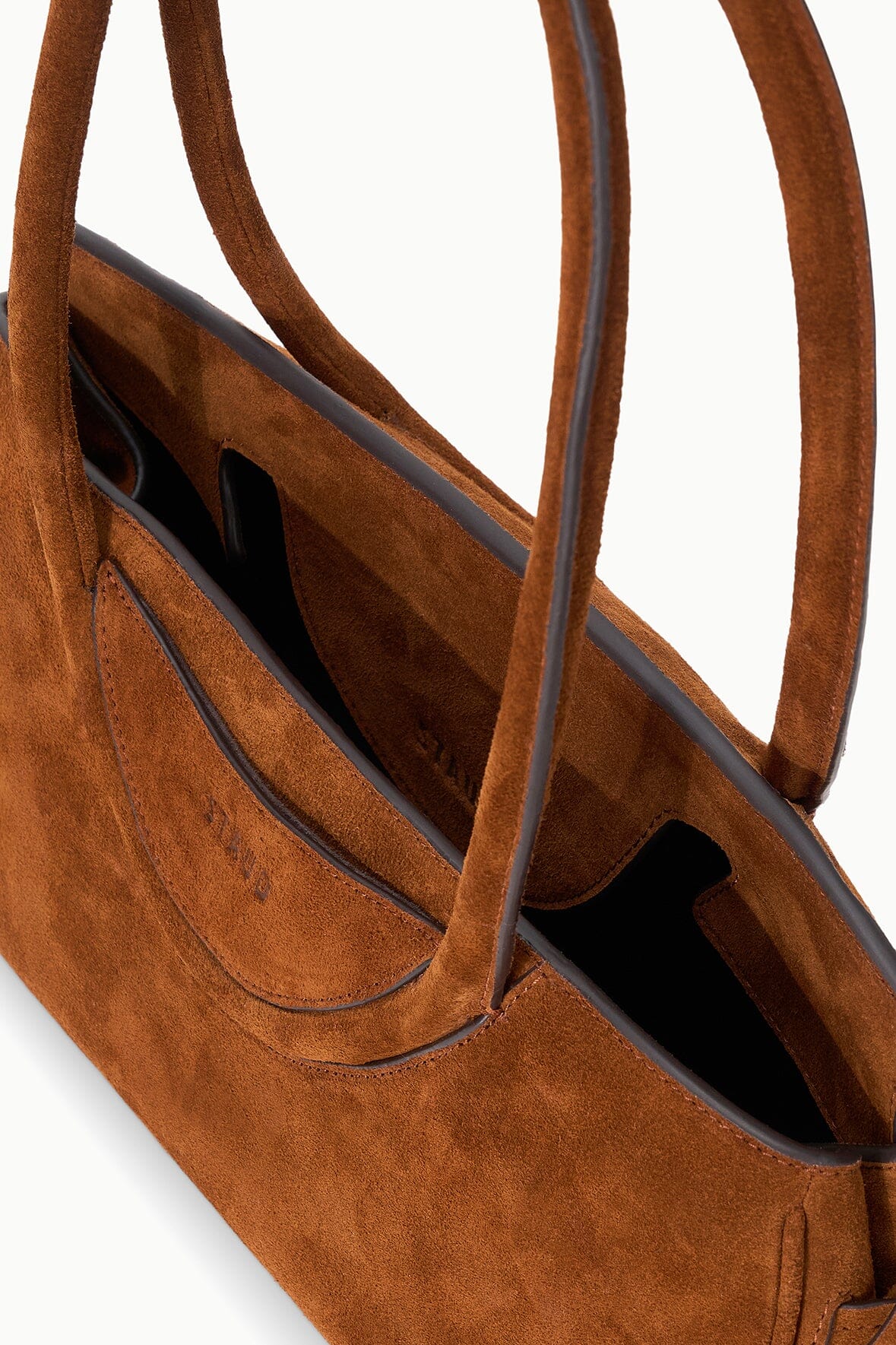 MAUDE SHOULDER BAG | TABAC SUEDE - Image 4