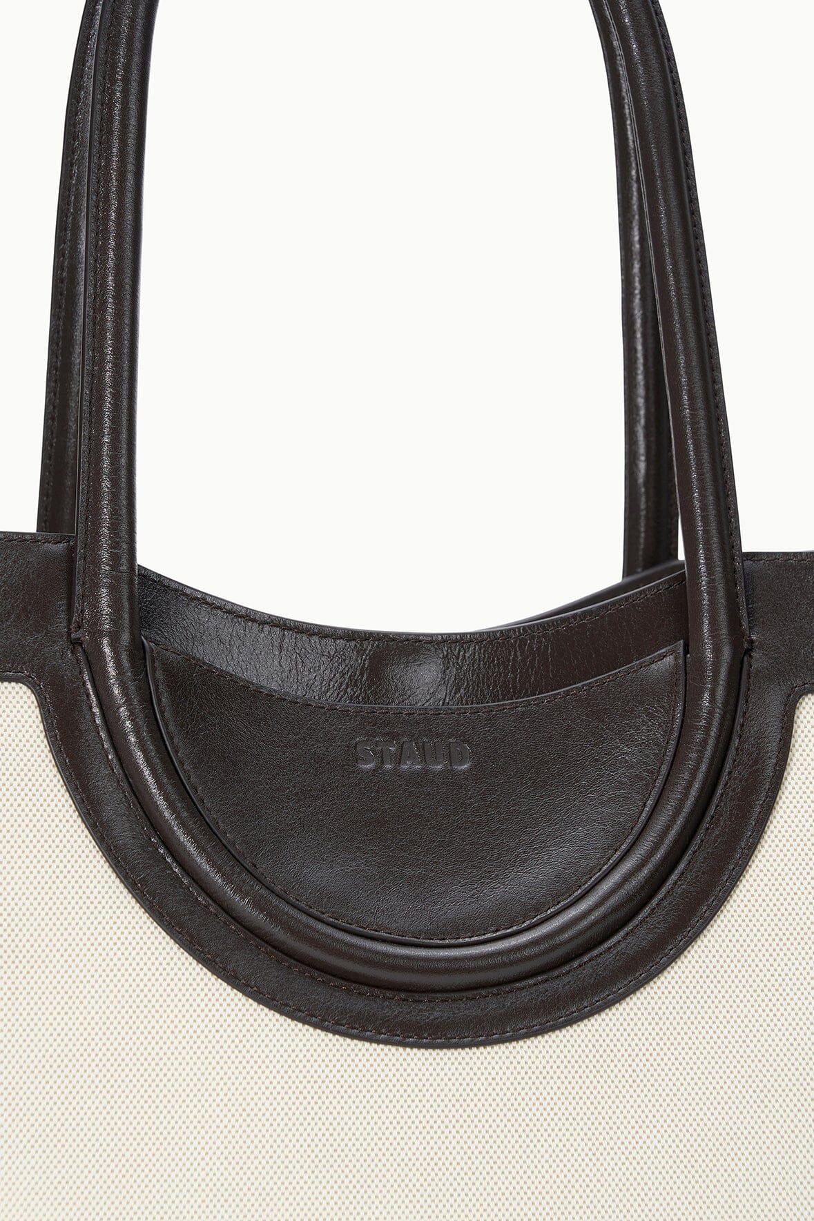 MAUDE TOTE BAG | NATURAL ESPRESSO - Image 4