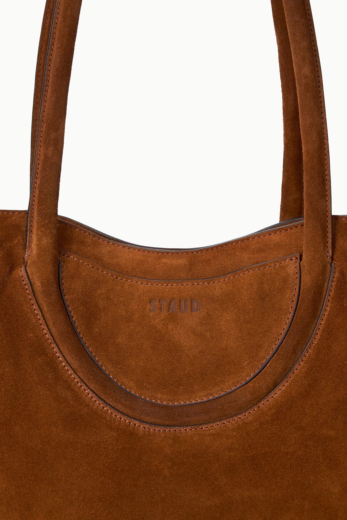 MAUDE TOTE BAG | TABAC SUEDE - Image 5