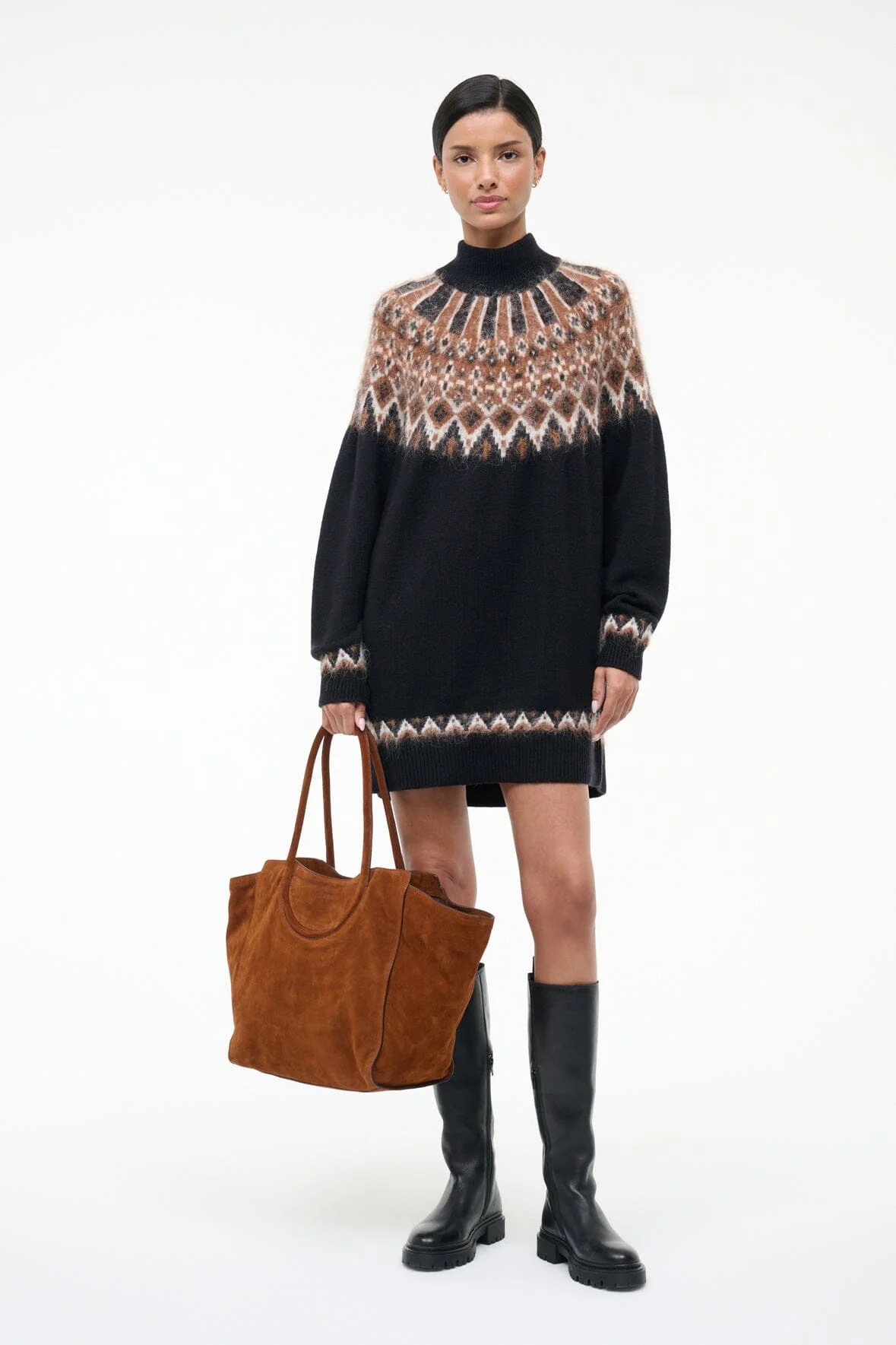 MAUDE TOTE BAG | TABAC SUEDE - Image 6
